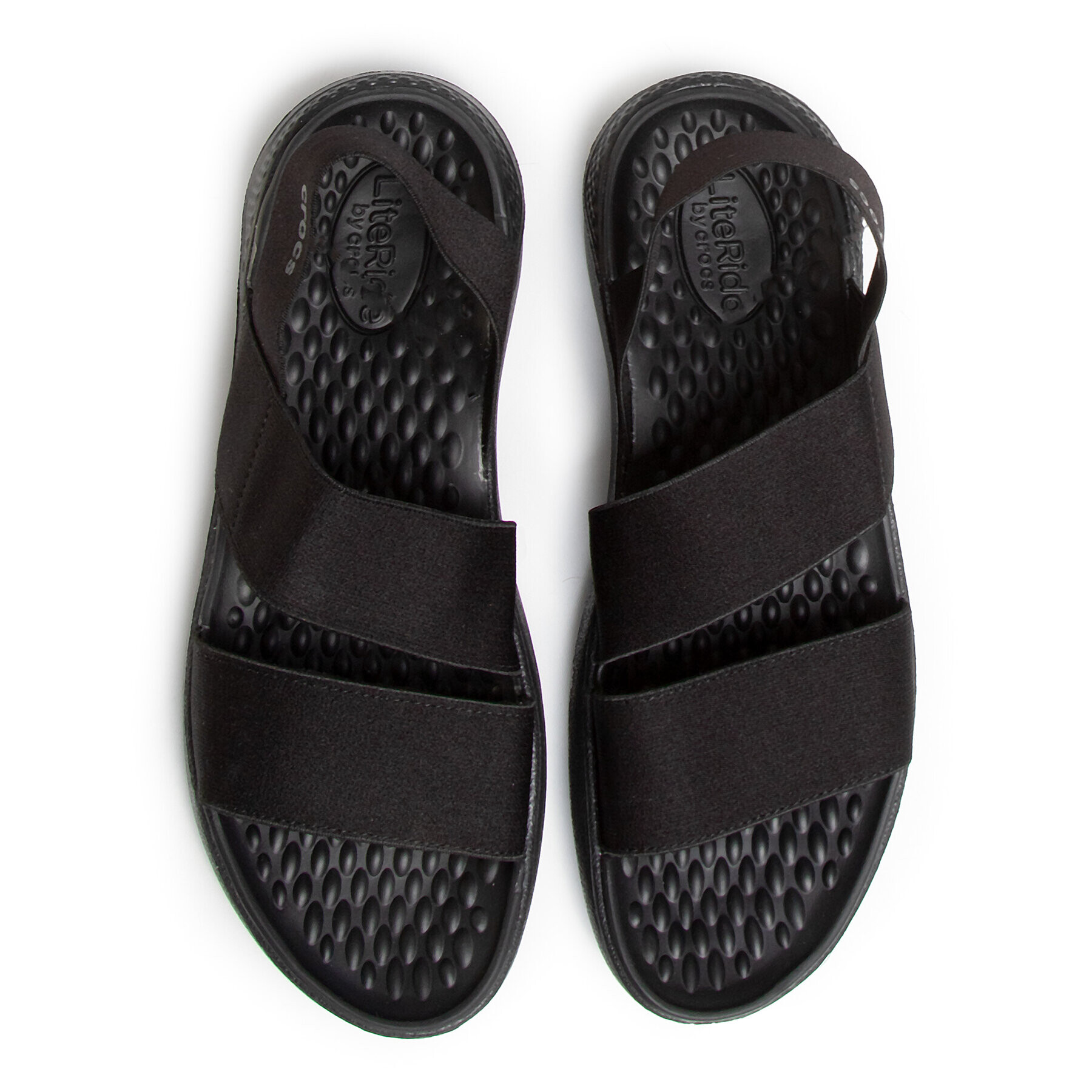 Crocs Сандали Literide Streach Sandal W 206081 Черен - Pepit.bg