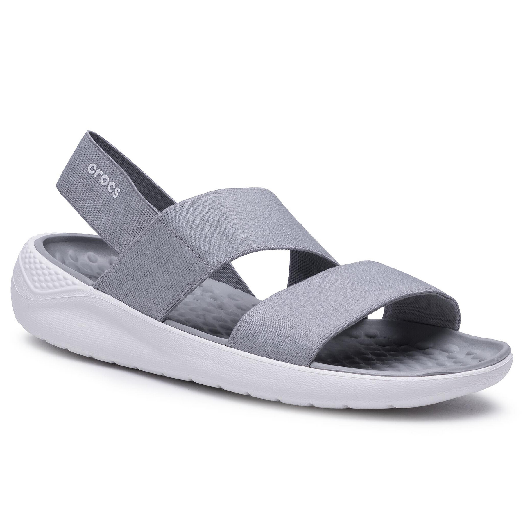 Crocs Сандали Literide Stretch Sandal W 206081 Сив - Pepit.bg