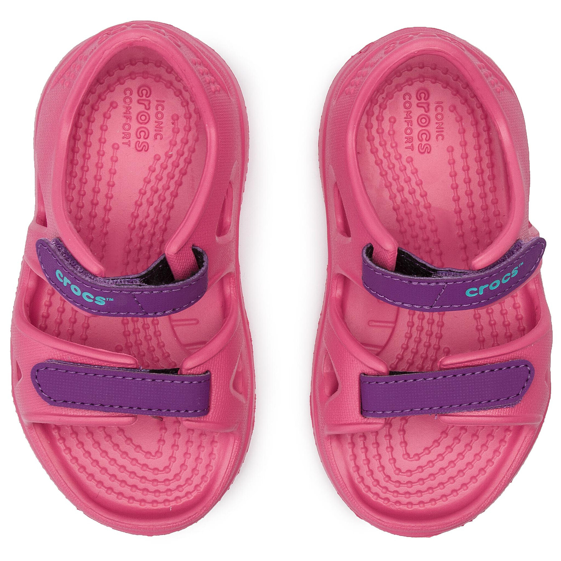 Crocs Сандали Swiftwater River Sandal K 204988 Розов - Pepit.bg