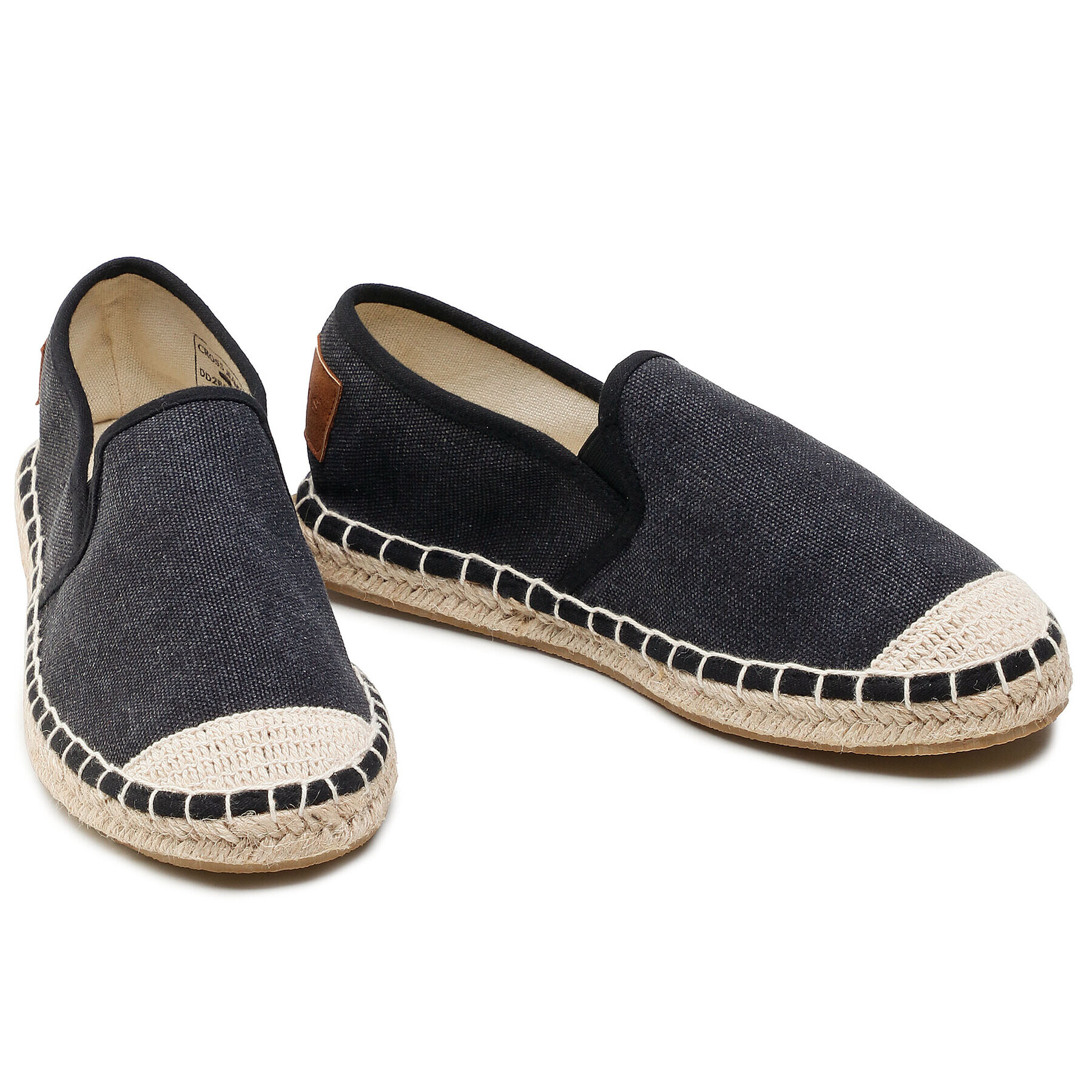 Cross Jeans Еспадрили DD2R4106 Черен - Pepit.bg