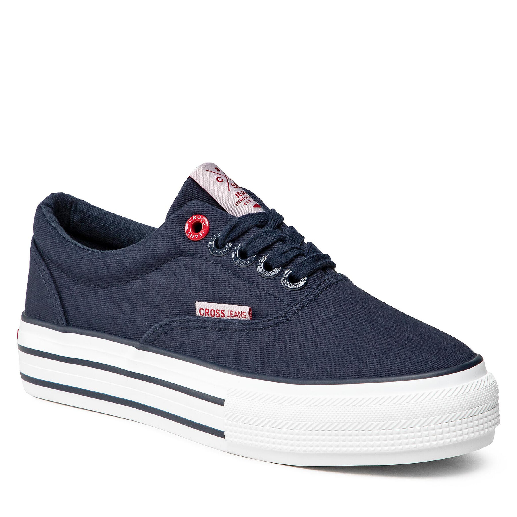 Cross Jeans Гуменки FF2R4003C Тъмносин - Pepit.bg