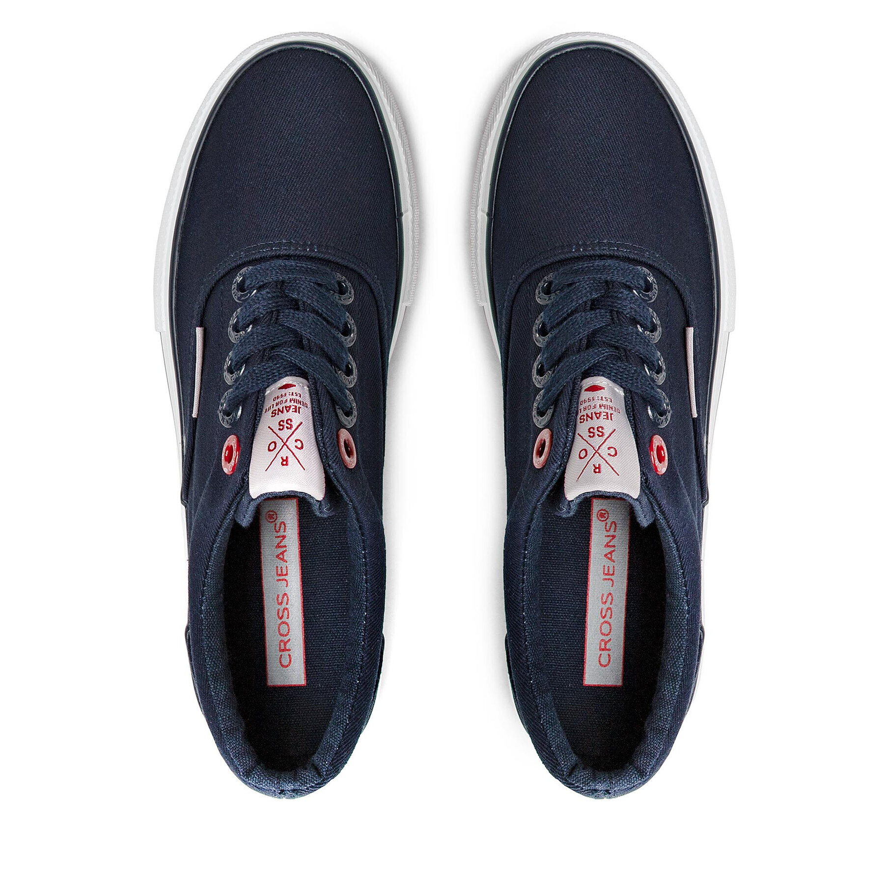 Cross Jeans Гуменки FF2R4003C Тъмносин - Pepit.bg