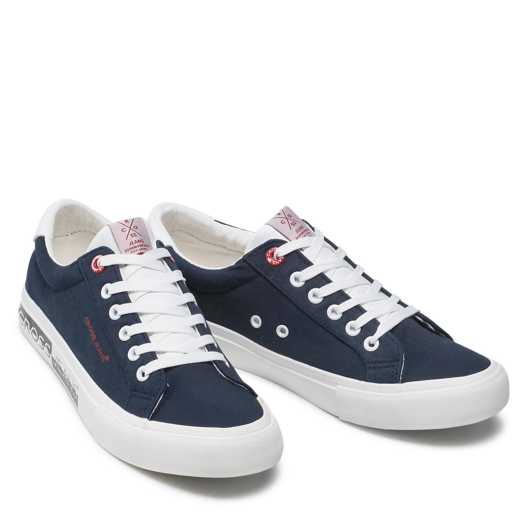 Cross Jeans Гуменки JJ1R4028C Тъмносин - Pepit.bg