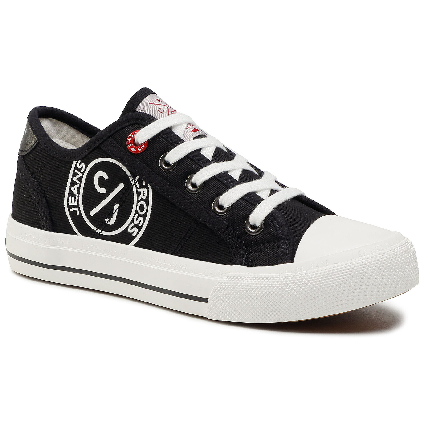 Cross Jeans Кецове DD2R4071 Черен - Pepit.bg