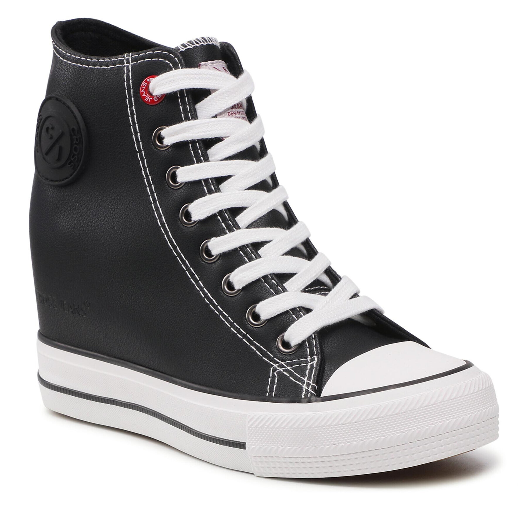 Cross Jeans Кецове II2R4025C Черен - Pepit.bg