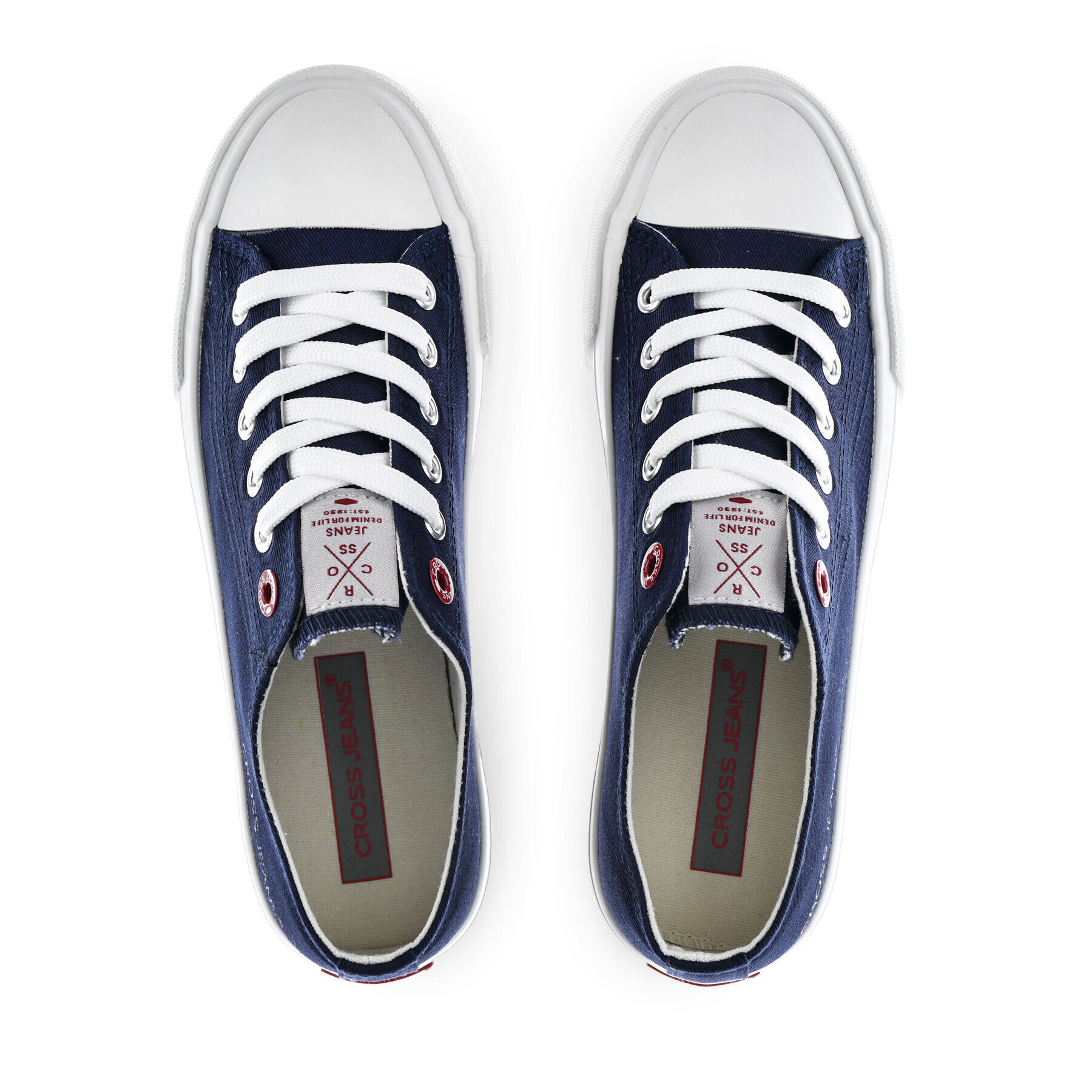 Cross Jeans Кецове LL2R4064C Тъмносин - Pepit.bg