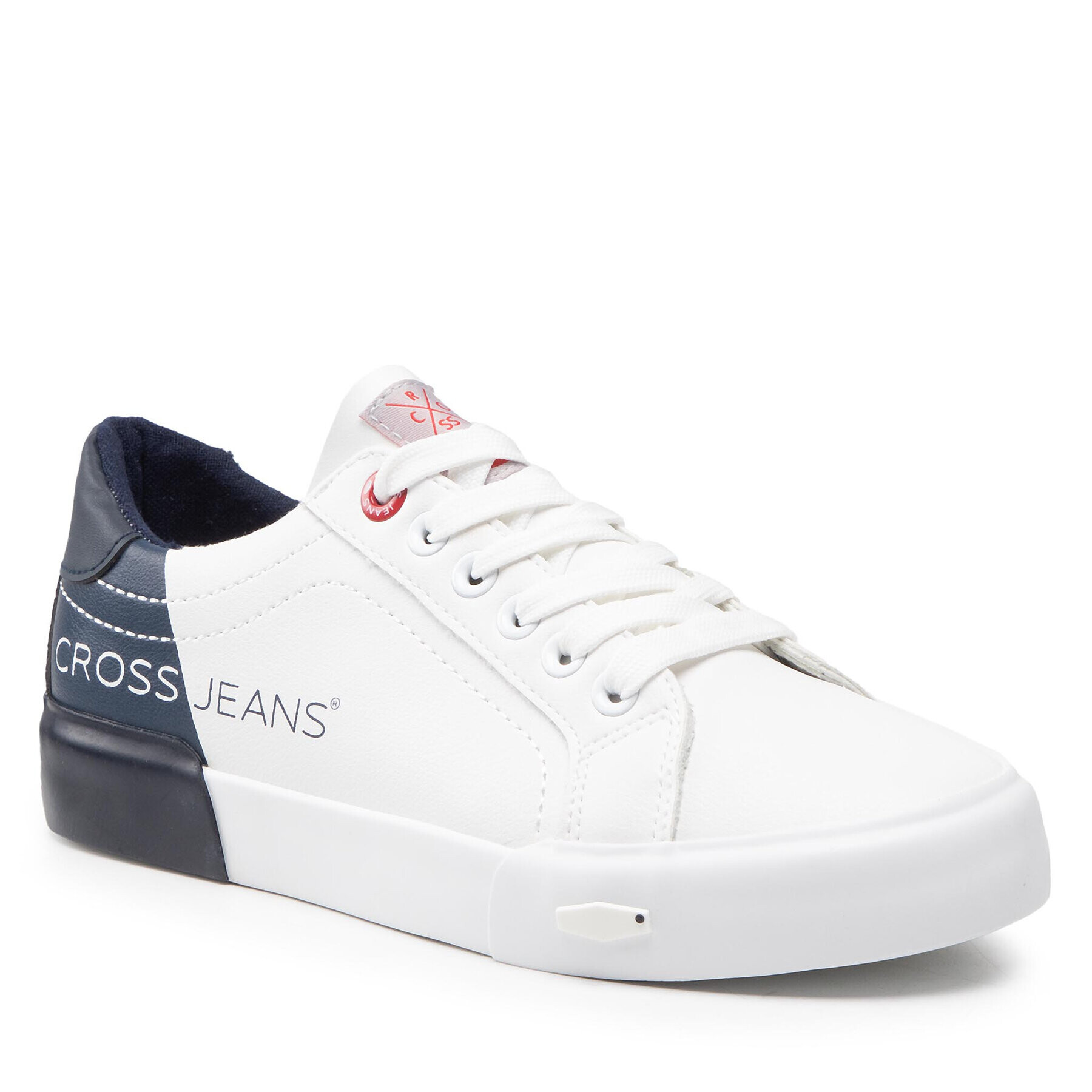 Cross Jeans Сникърси EE2R4018C Бял - Pepit.bg