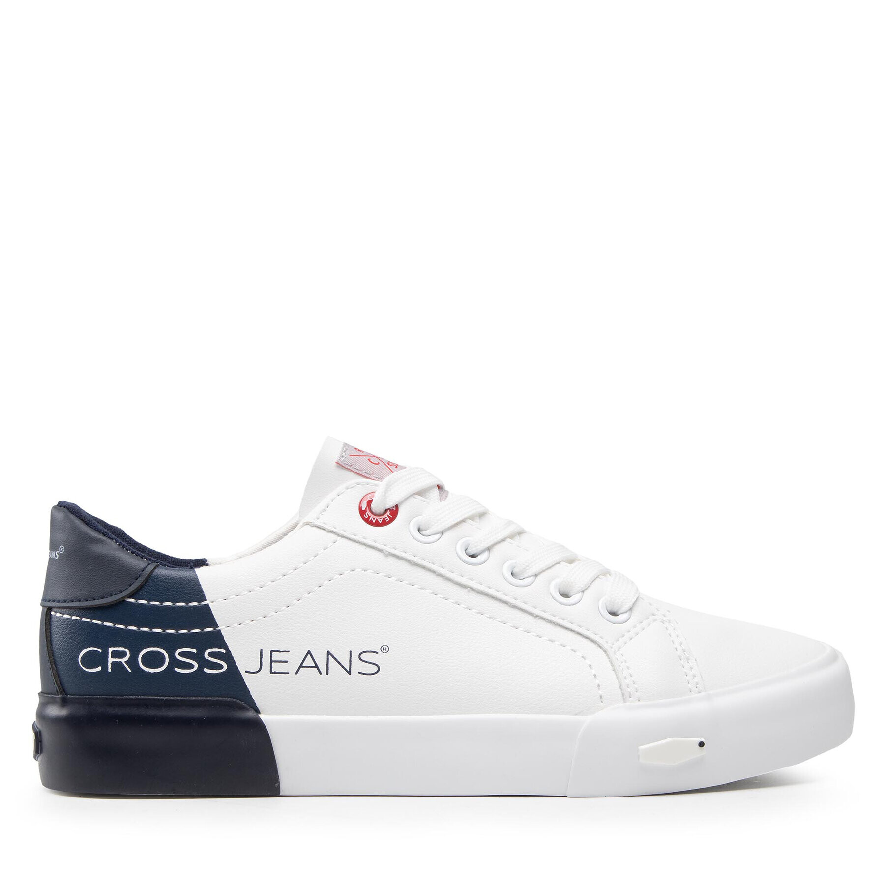 Cross Jeans Сникърси EE2R4018C Бял - Pepit.bg