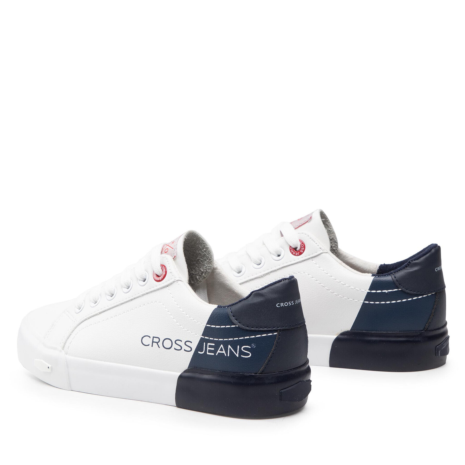 Cross Jeans Сникърси EE2R4018C Бял - Pepit.bg