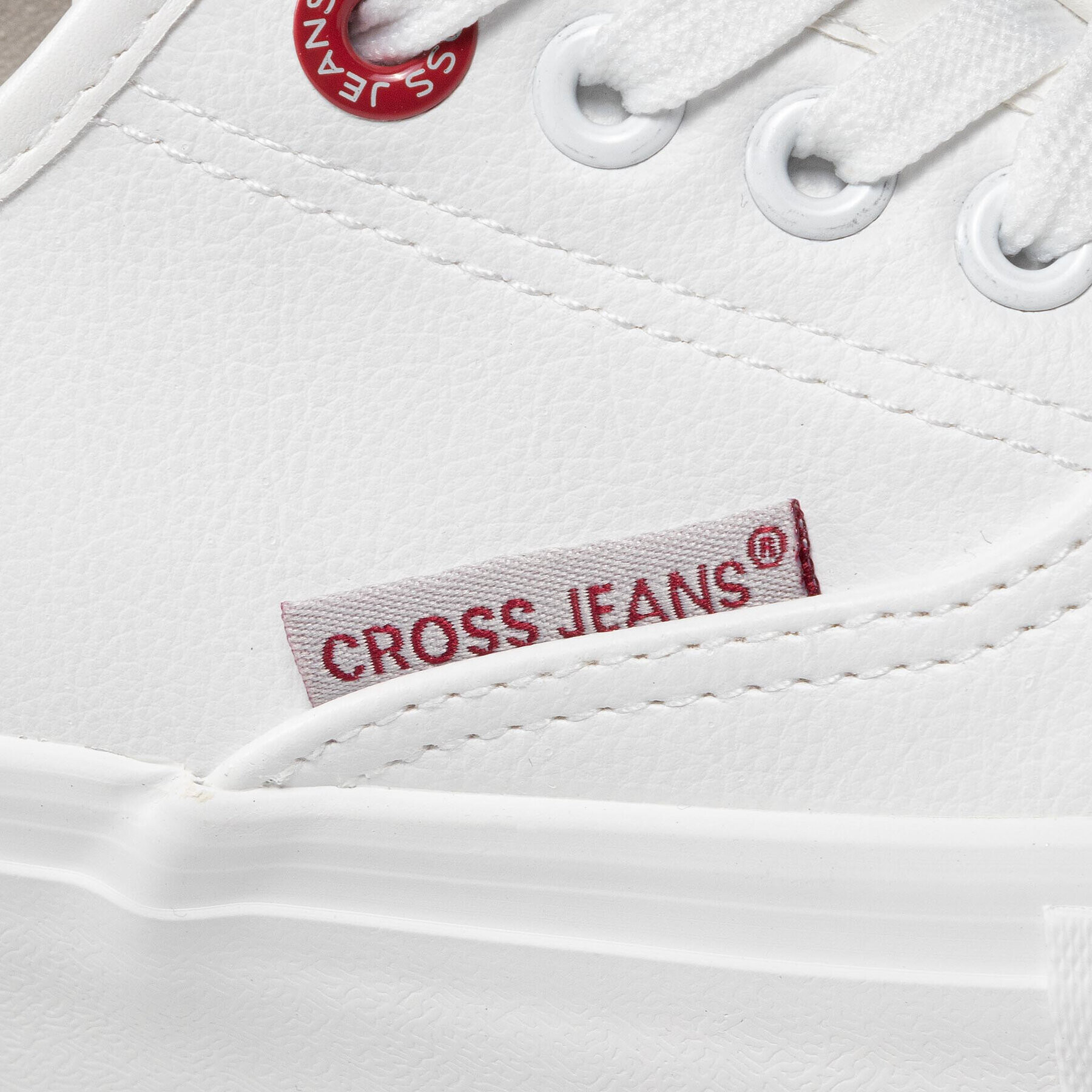 Cross Jeans Сникърси GG2R4001C Бял - Pepit.bg