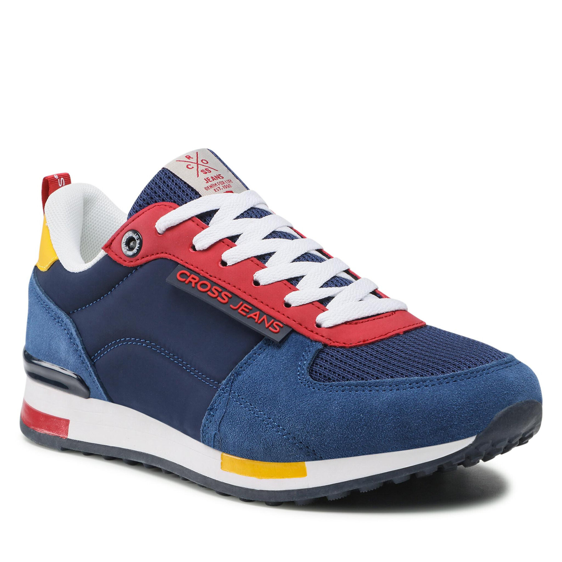 Cross Jeans Сникърси JJ1R4008C Тъмносин - Pepit.bg