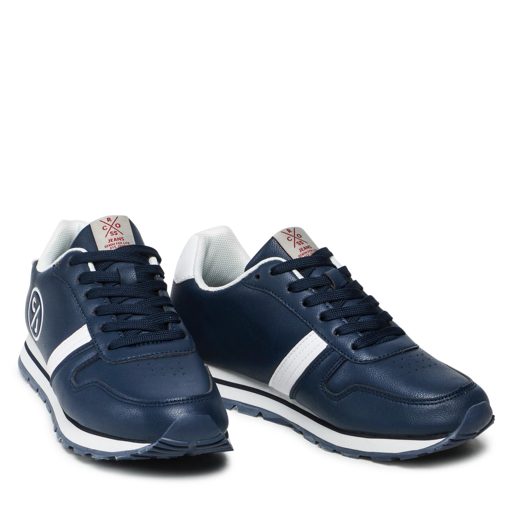 Cross Jeans Сникърси JJ2R4022C Тъмносин - Pepit.bg