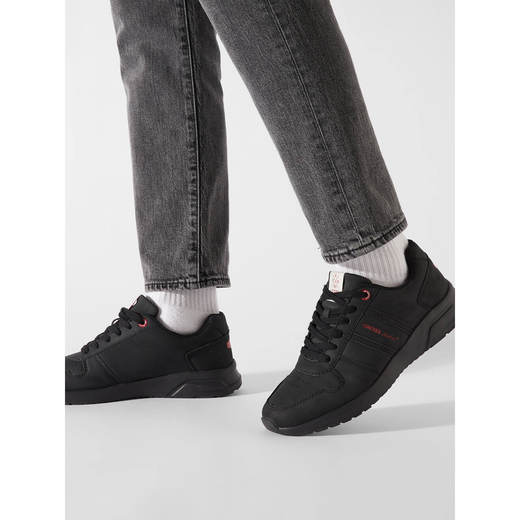 Cross Jeans Сникърси KK1R4005C Черен - Pepit.bg