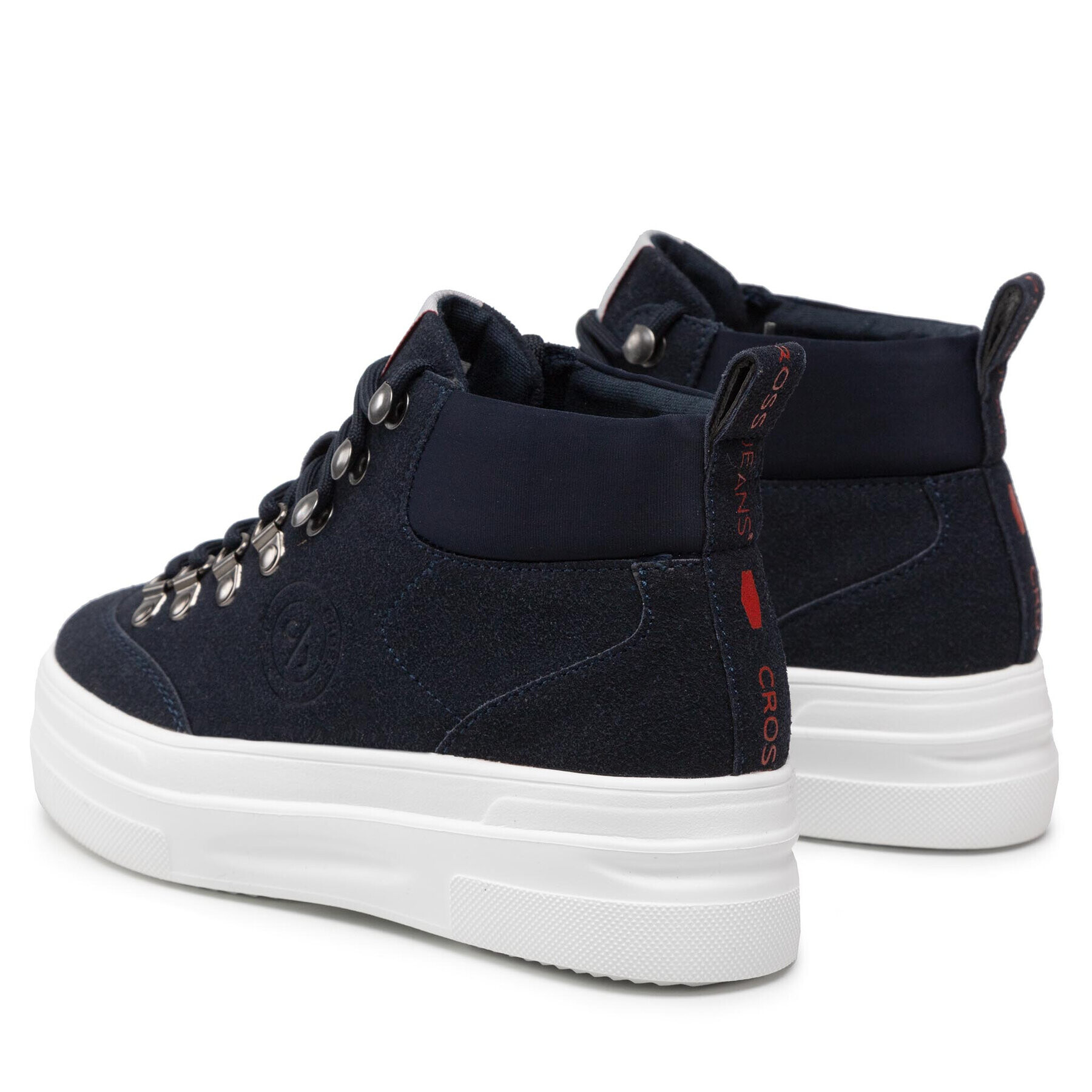 Cross Jeans Сникърси KK2R4075C Тъмносин - Pepit.bg
