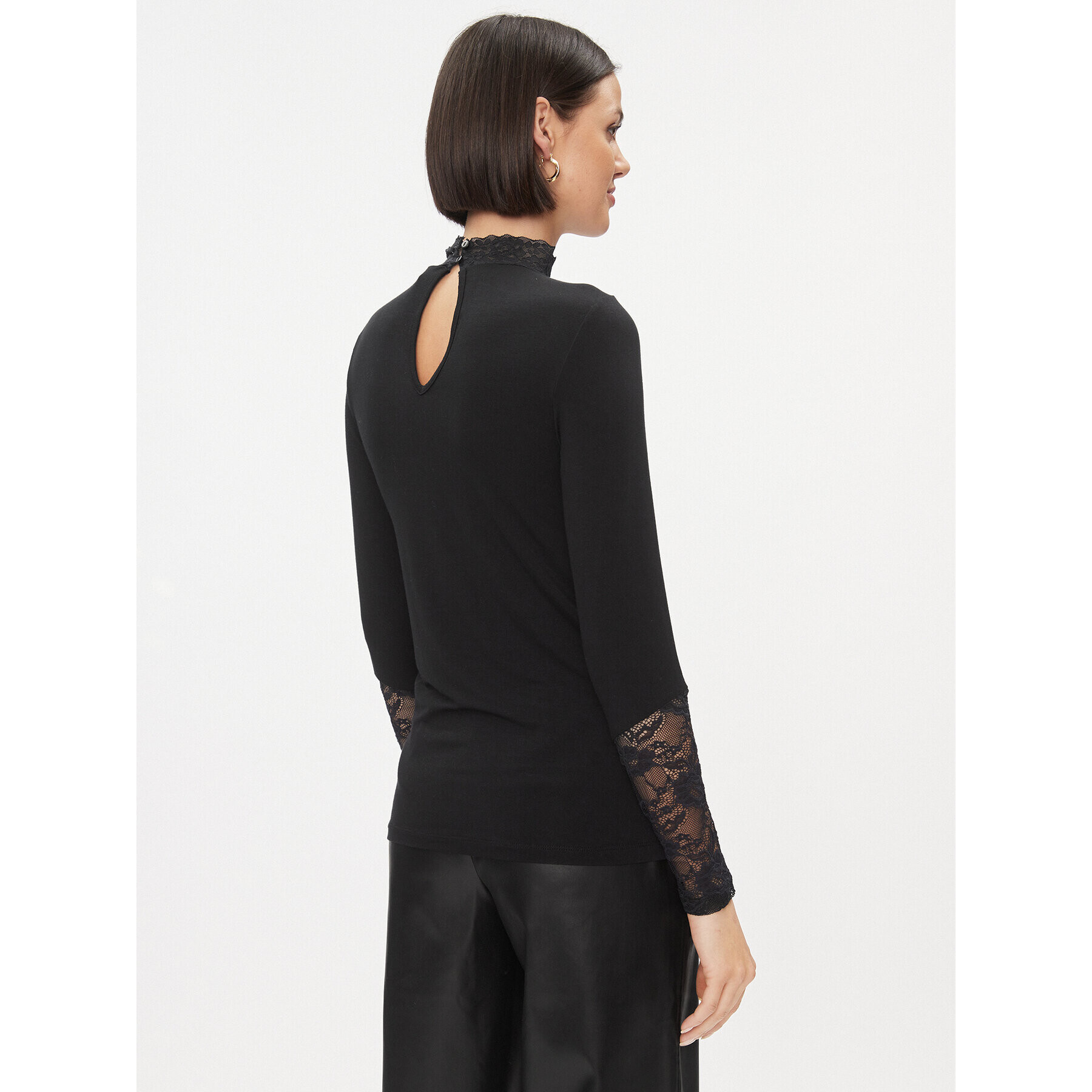 Culture Блуза Cupoppy 50102691 Черен Slim Fit - Pepit.bg