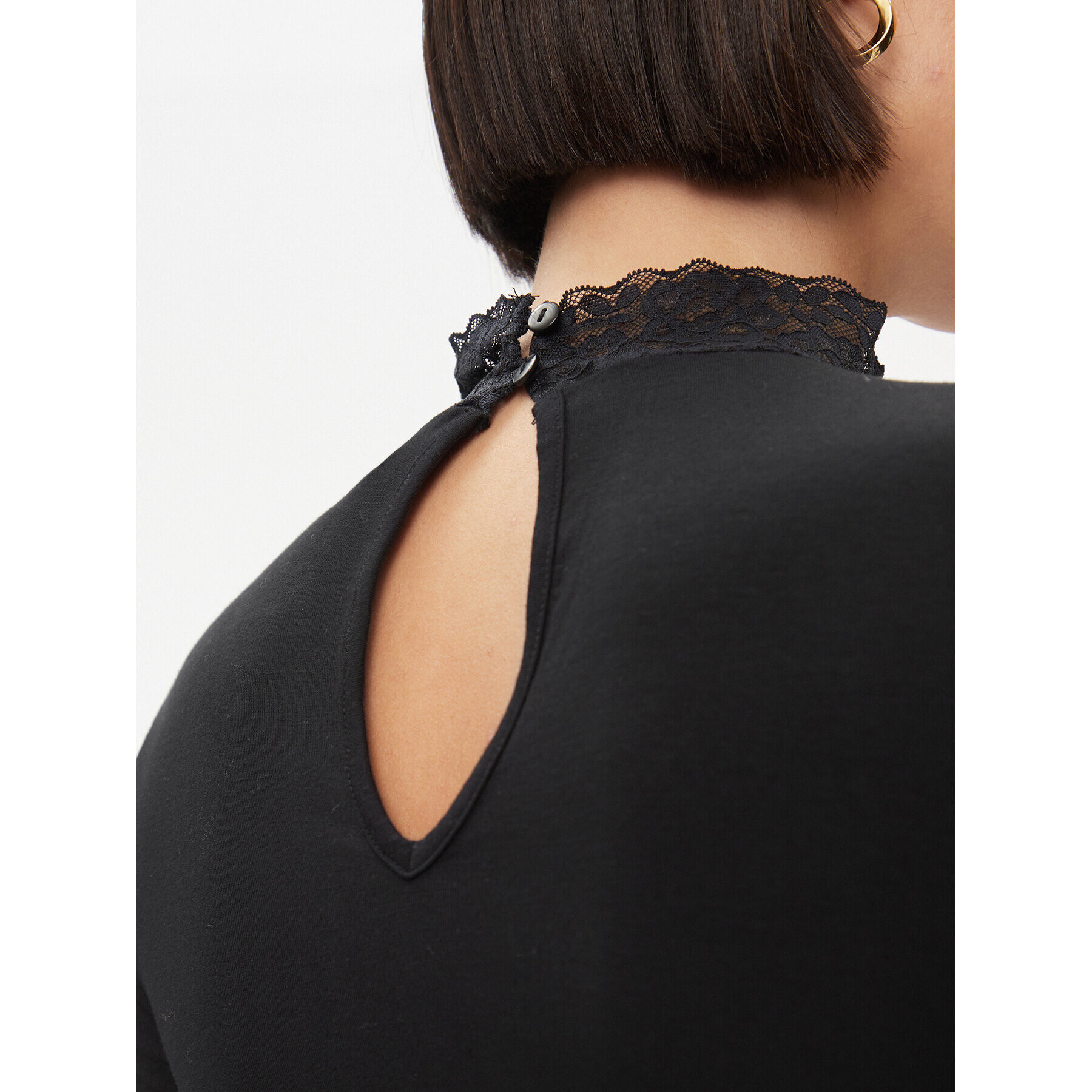 Culture Блуза Cupoppy 50102691 Черен Slim Fit - Pepit.bg