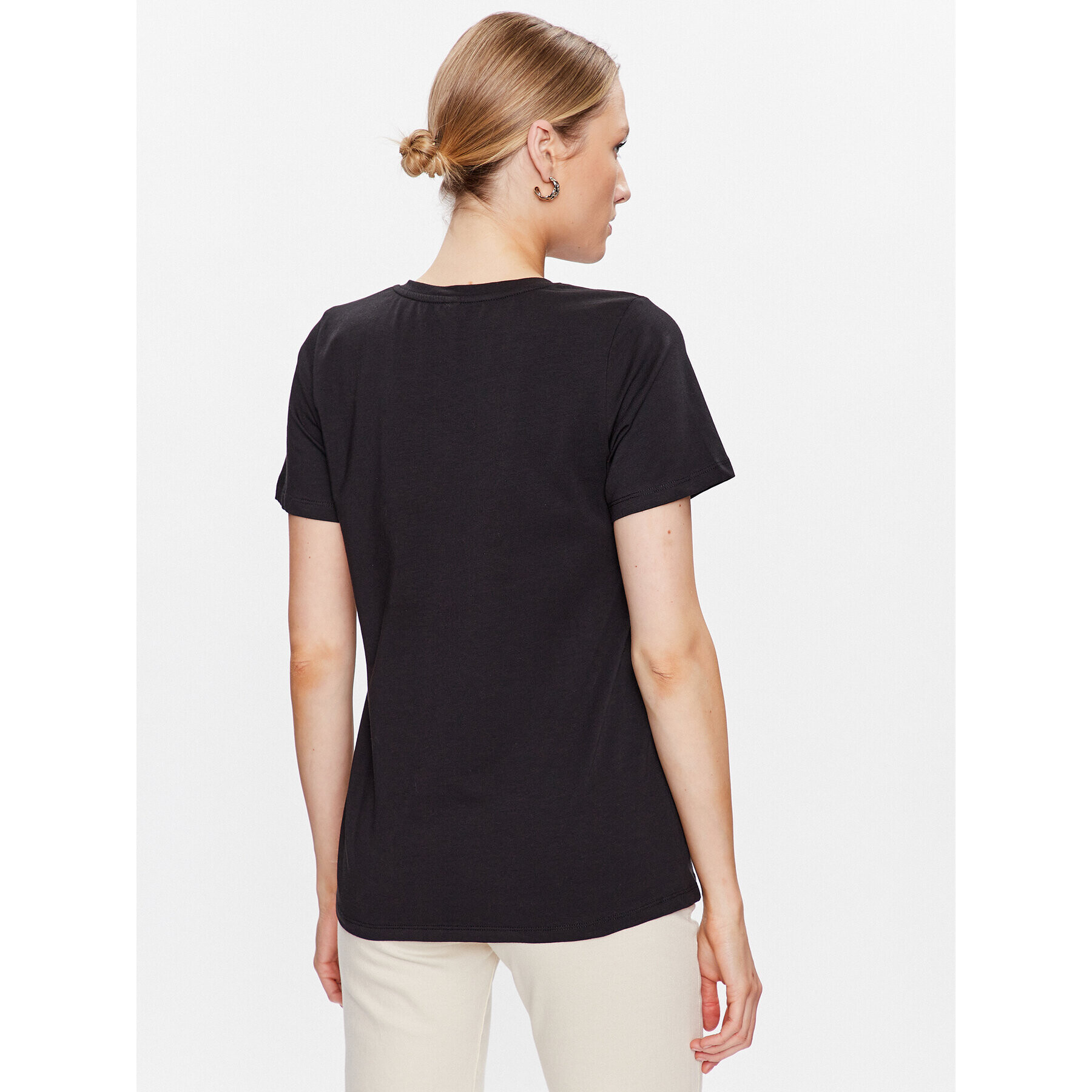 Culture Тишърт Gith 50109292 Черен Relaxed Fit - Pepit.bg