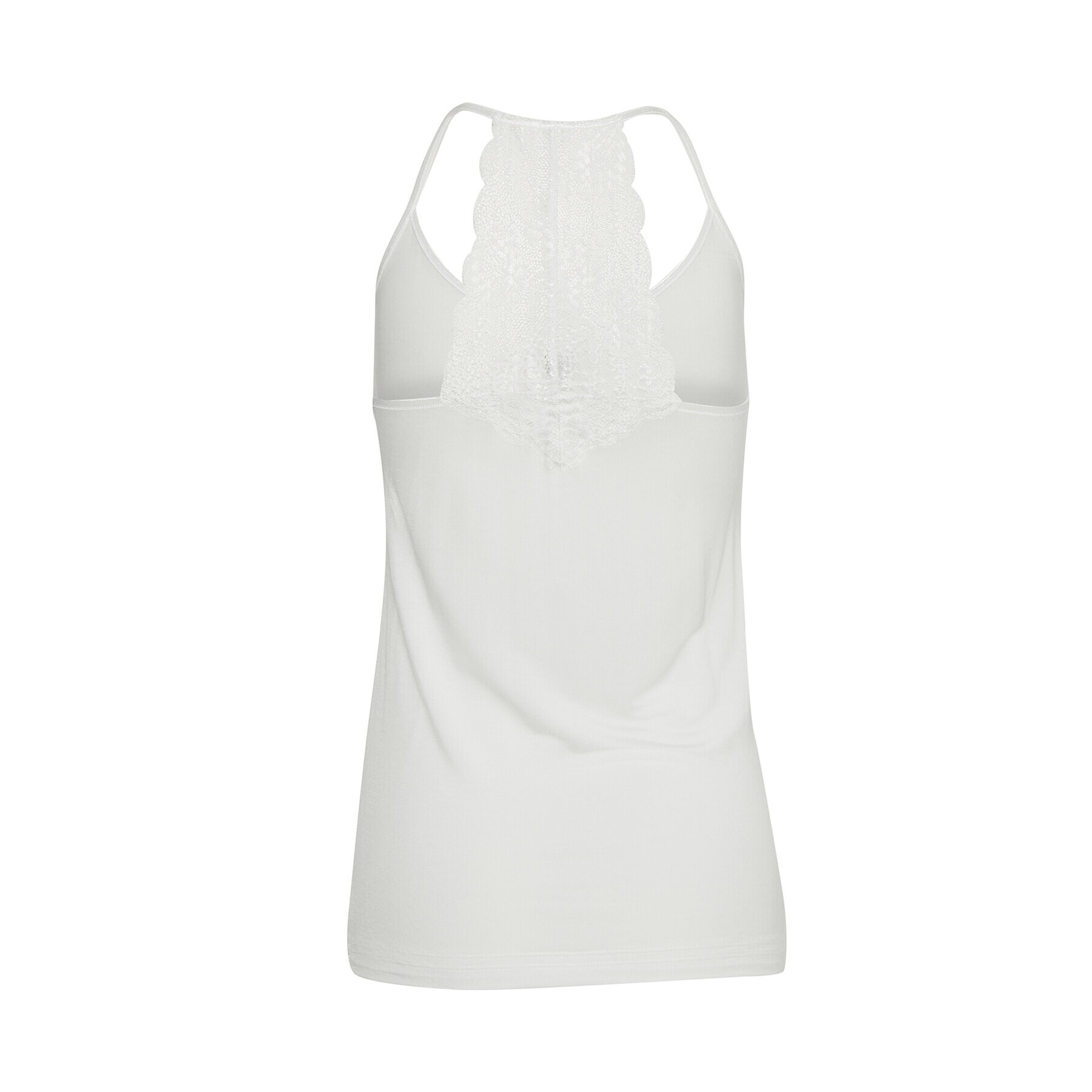 Culture топ Poppy 50102685 Бял Slim Fit - Pepit.bg