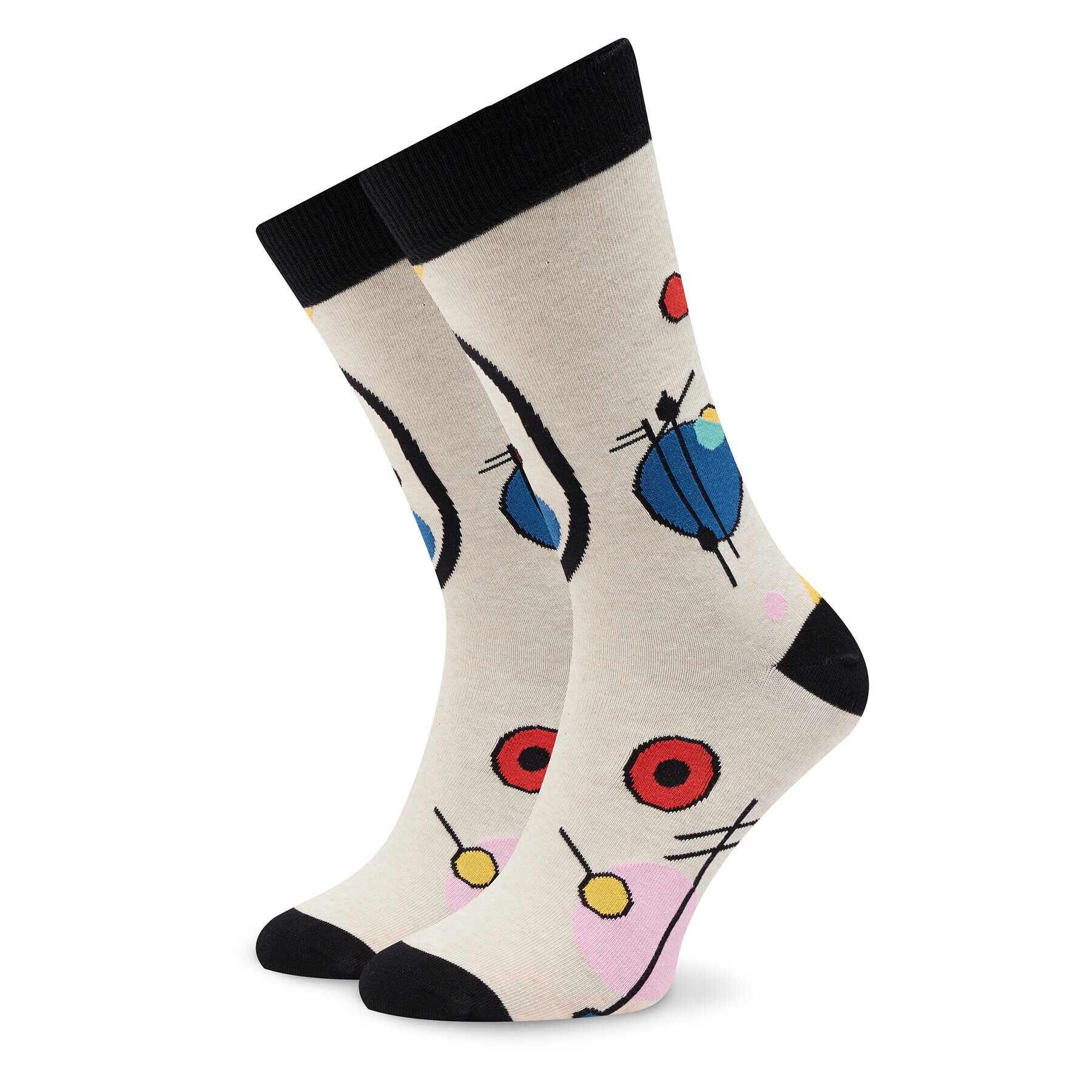 Curator Socks Дълги чорапи unisex Circles Цветен - Pepit.bg