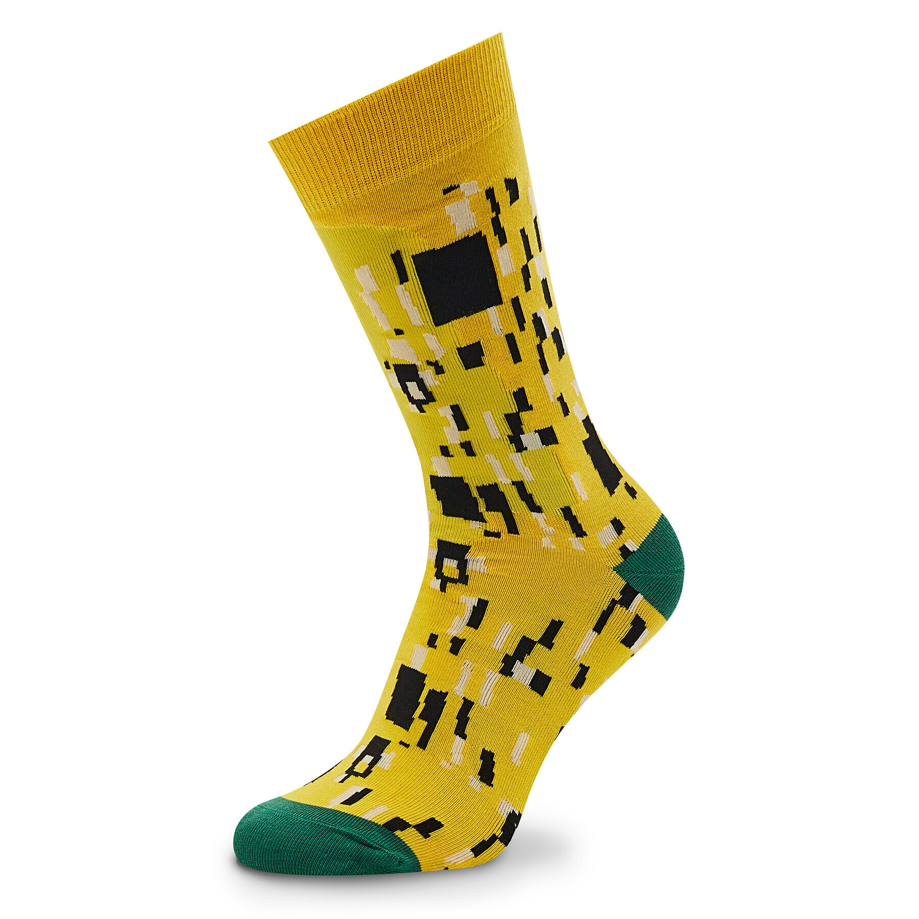 Curator Socks Дълги чорапи unisex Kiss Жълт - Pepit.bg