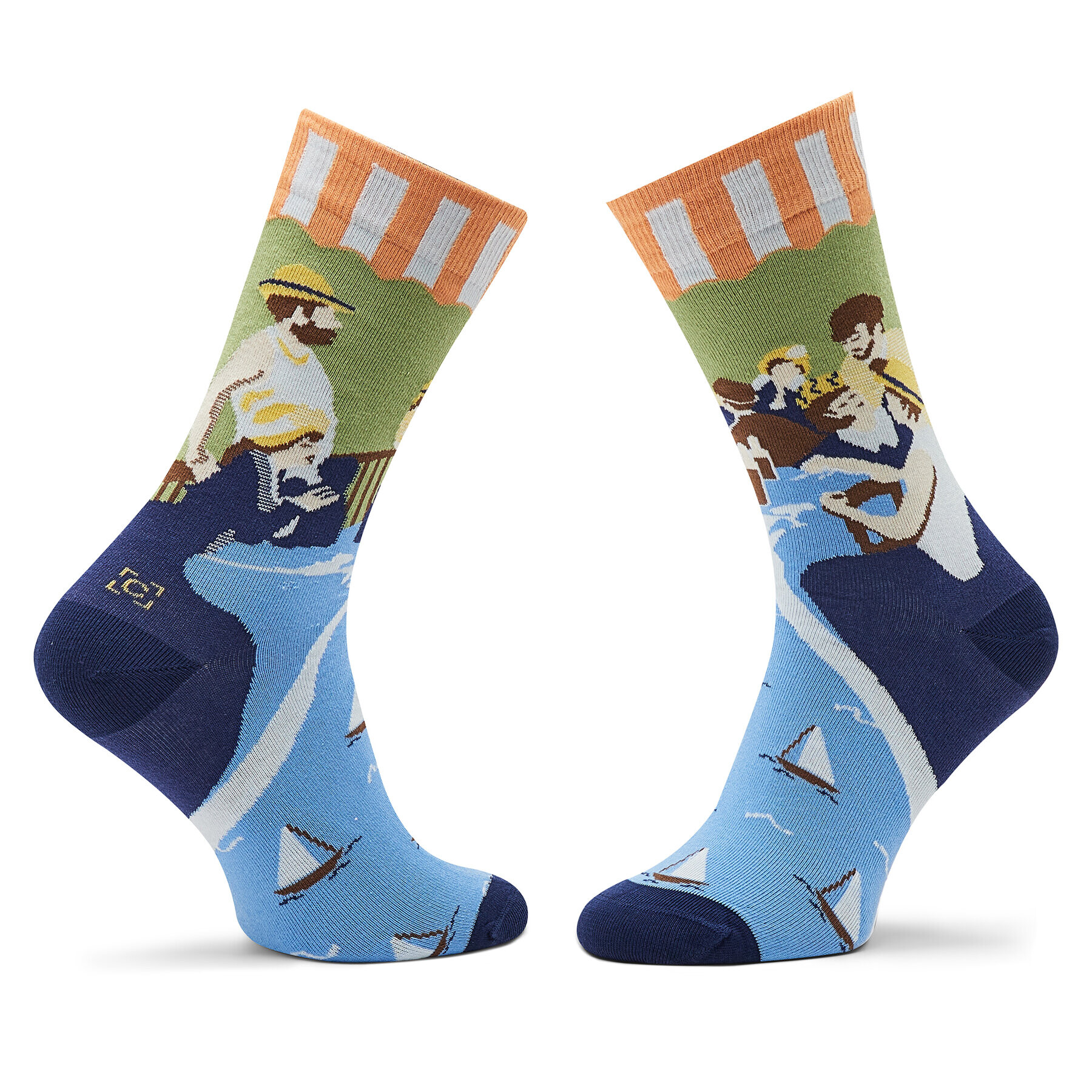 Curator Socks Дълги чорапи unisex Luncheon Of The Boating Party Цветен - Pepit.bg