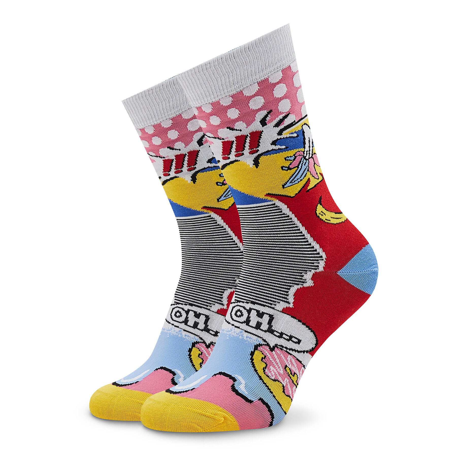 Curator Socks Дълги чорапи unisex Pop Art Цветен - Pepit.bg