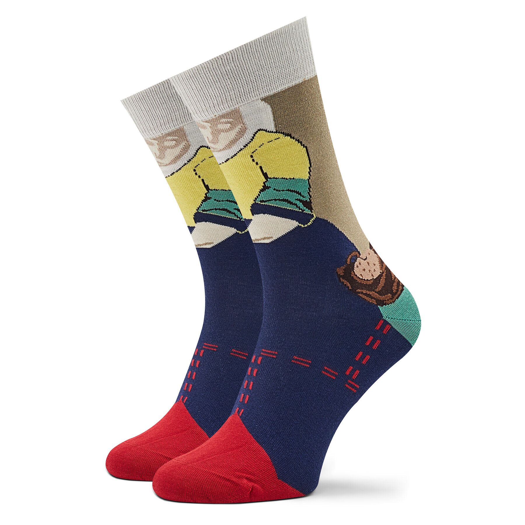 Curator Socks Дълги чорапи unisex The Milkmaid Цветен - Pepit.bg