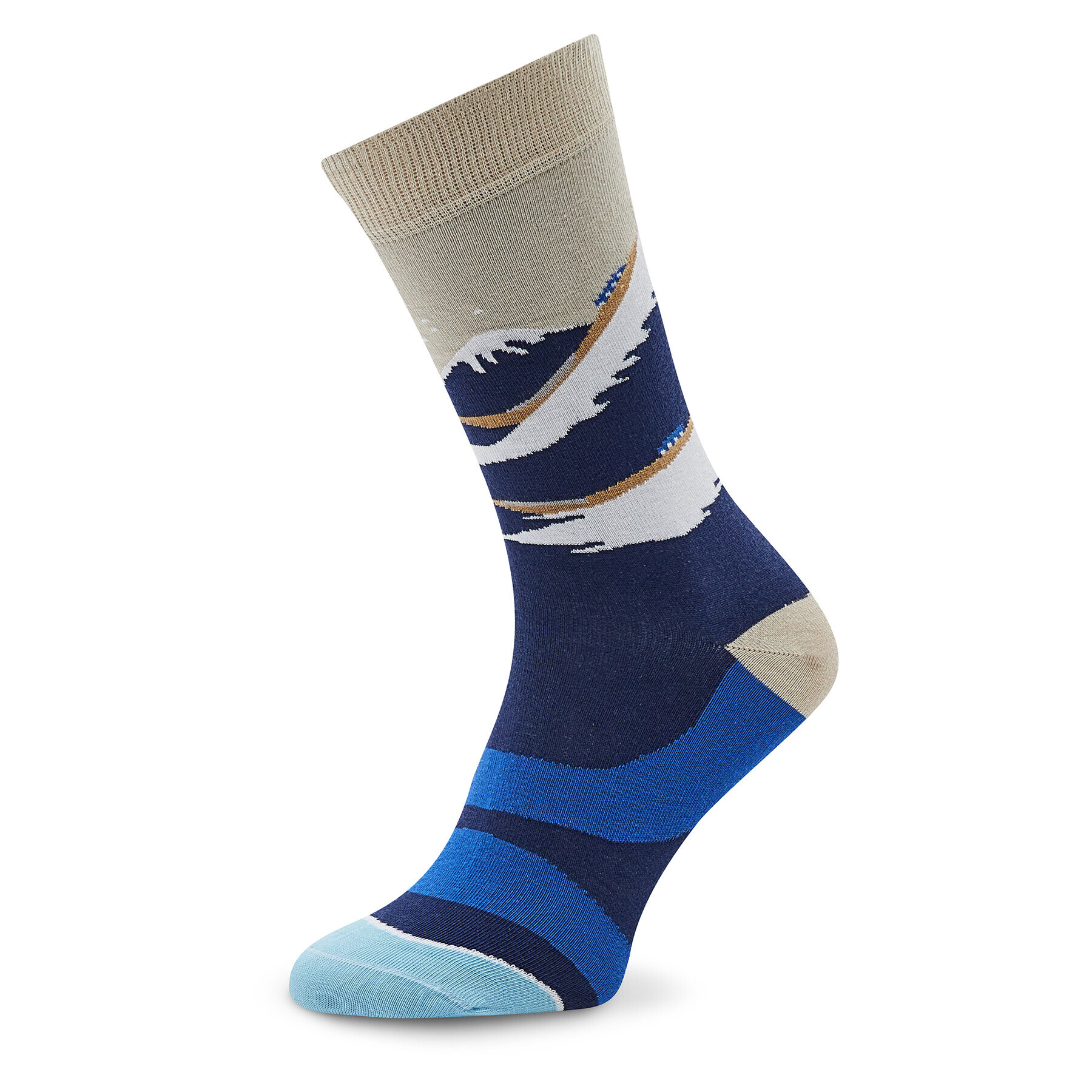 Curator Socks Дълги чорапи unisex Wave Цветен - Pepit.bg