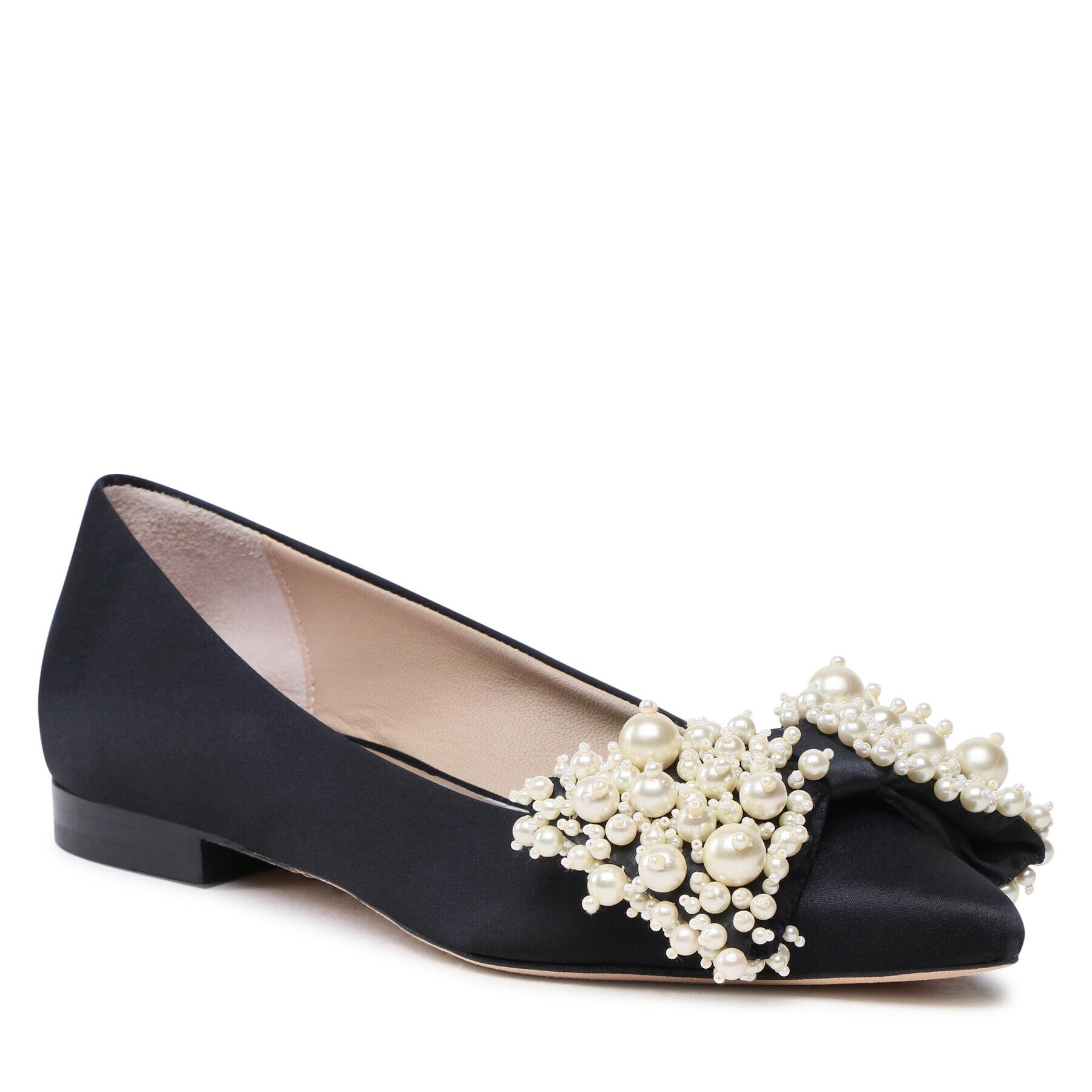 Custommade Балеринки Annabella Pearl 999623019 Черен - Pepit.bg