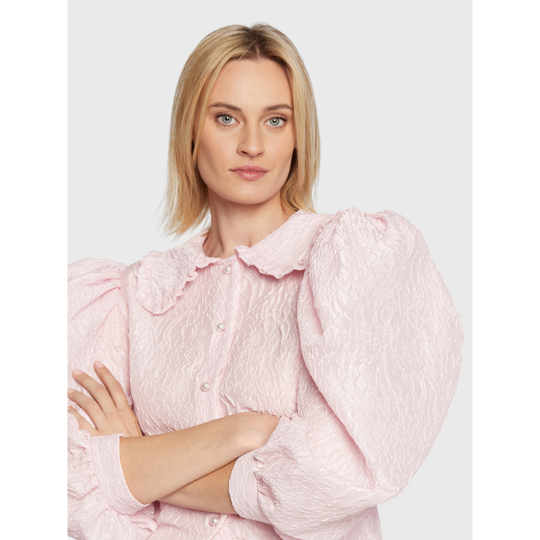 Custommade Блуза Daya 999387240 Розов Regular Fit - Pepit.bg