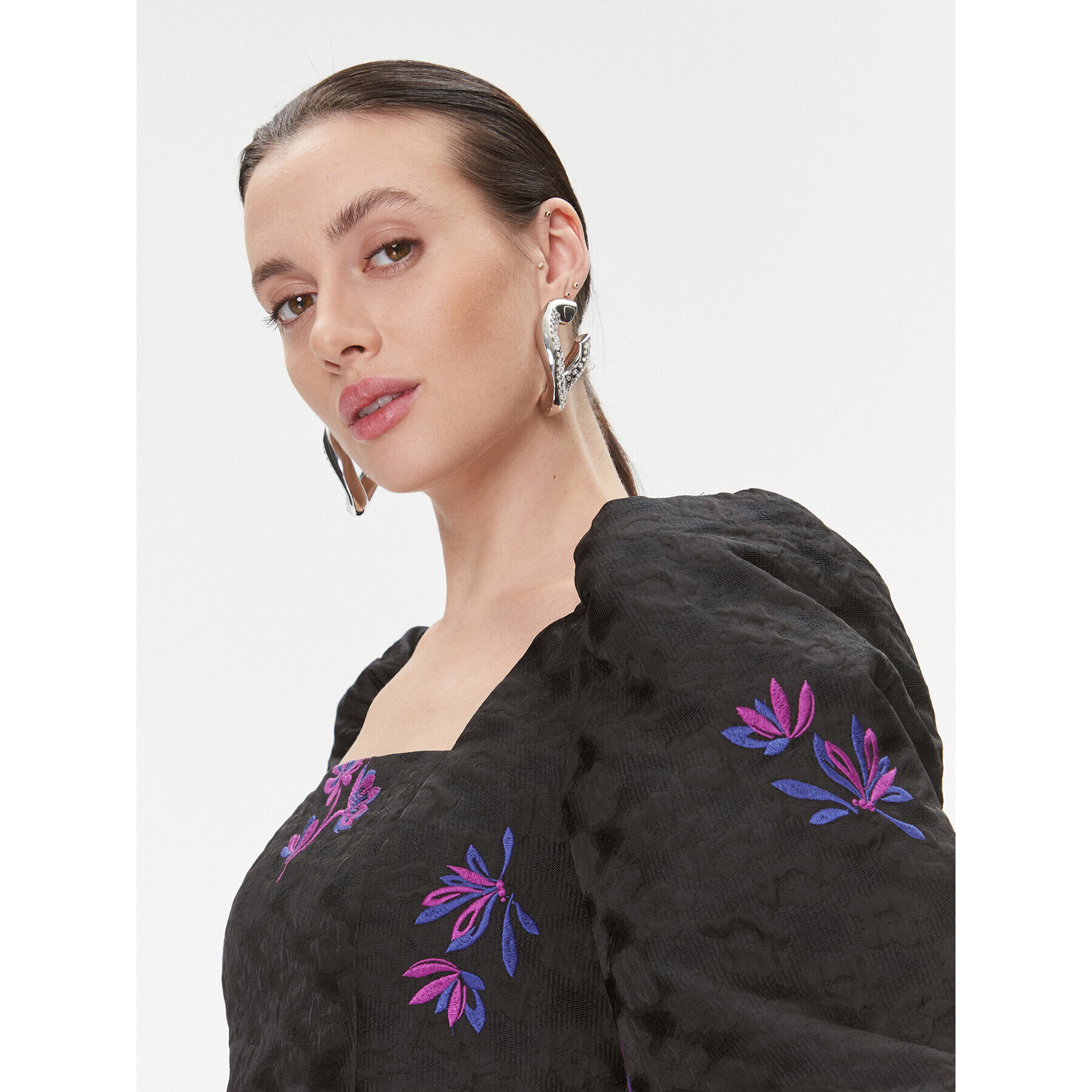 Custommade Блуза Saia 999442258 Черен Regular Fit - Pepit.bg