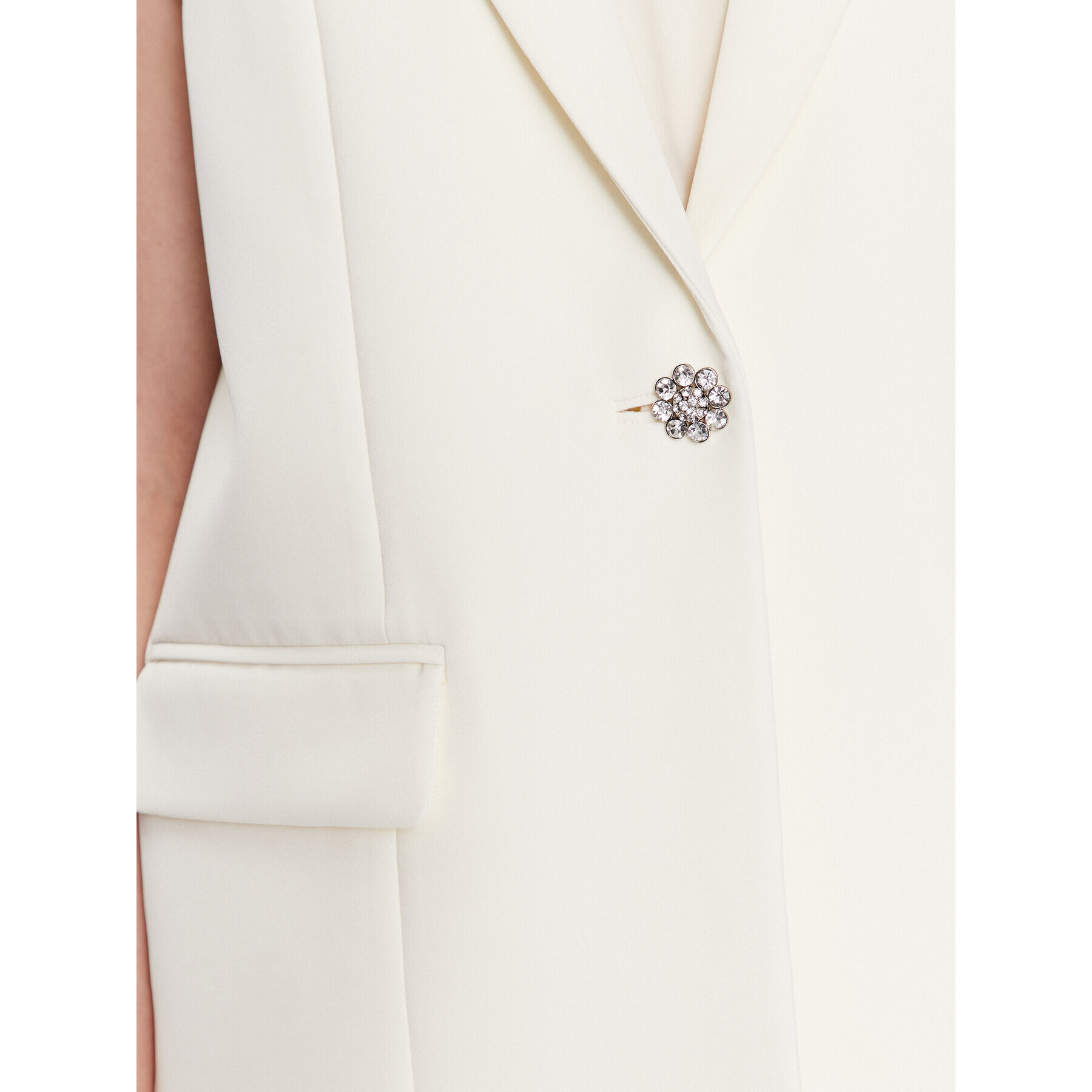 Custommade Елек Elena 999425848 Екрю Regular Fit - Pepit.bg