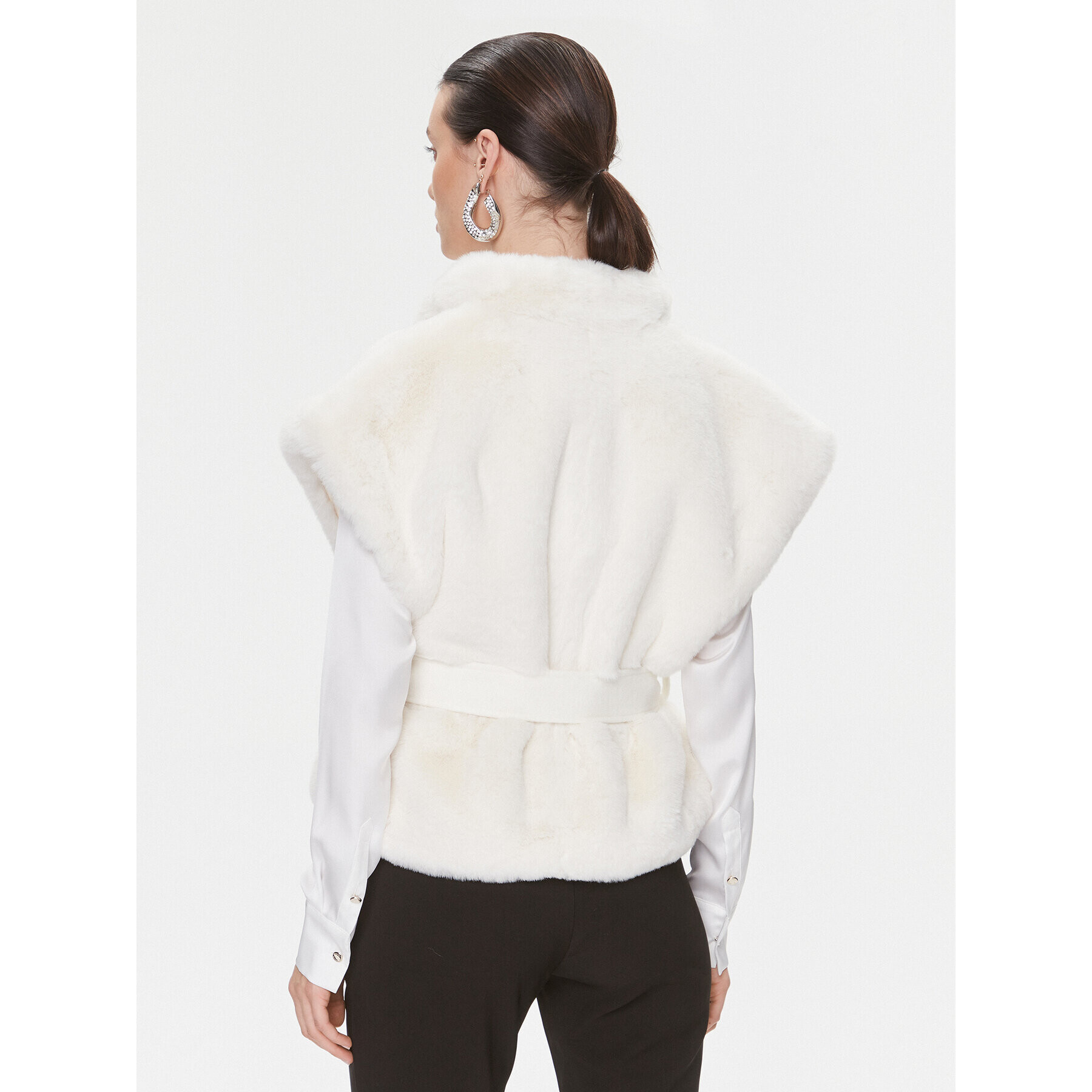 Custommade Елек Filicia 999527813 Екрю Regular Fit - Pepit.bg