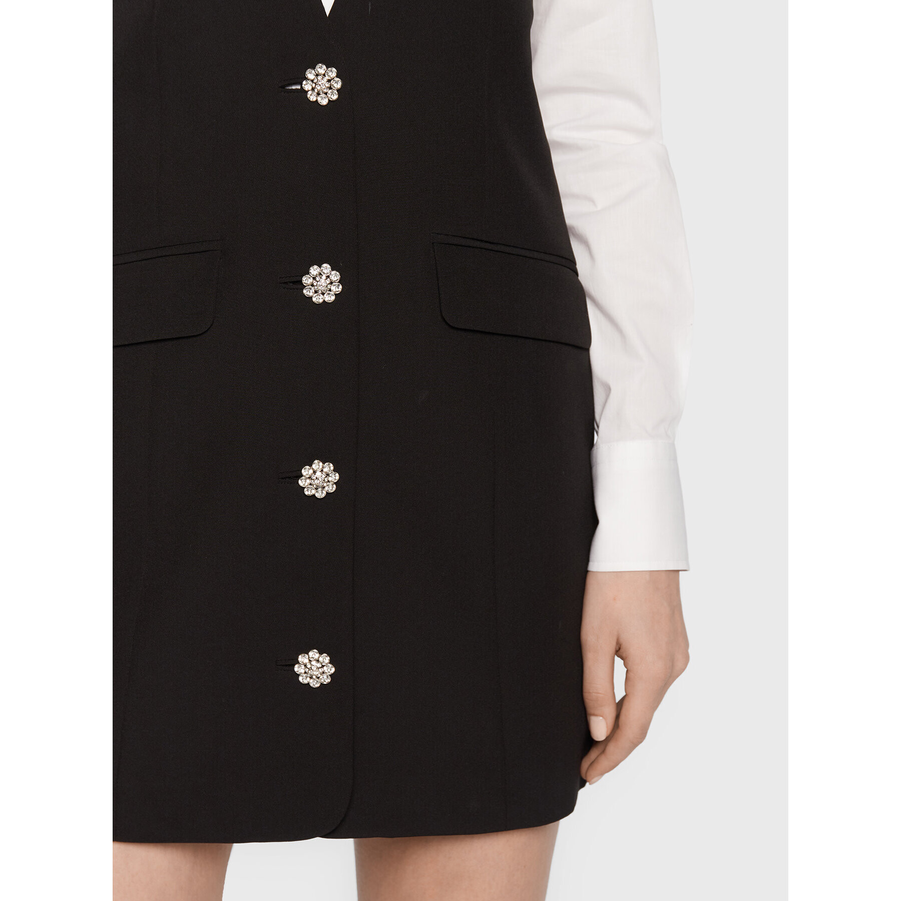 Custommade Ежедневна рокля Faisa 999425822 Черен Regular Fit - Pepit.bg