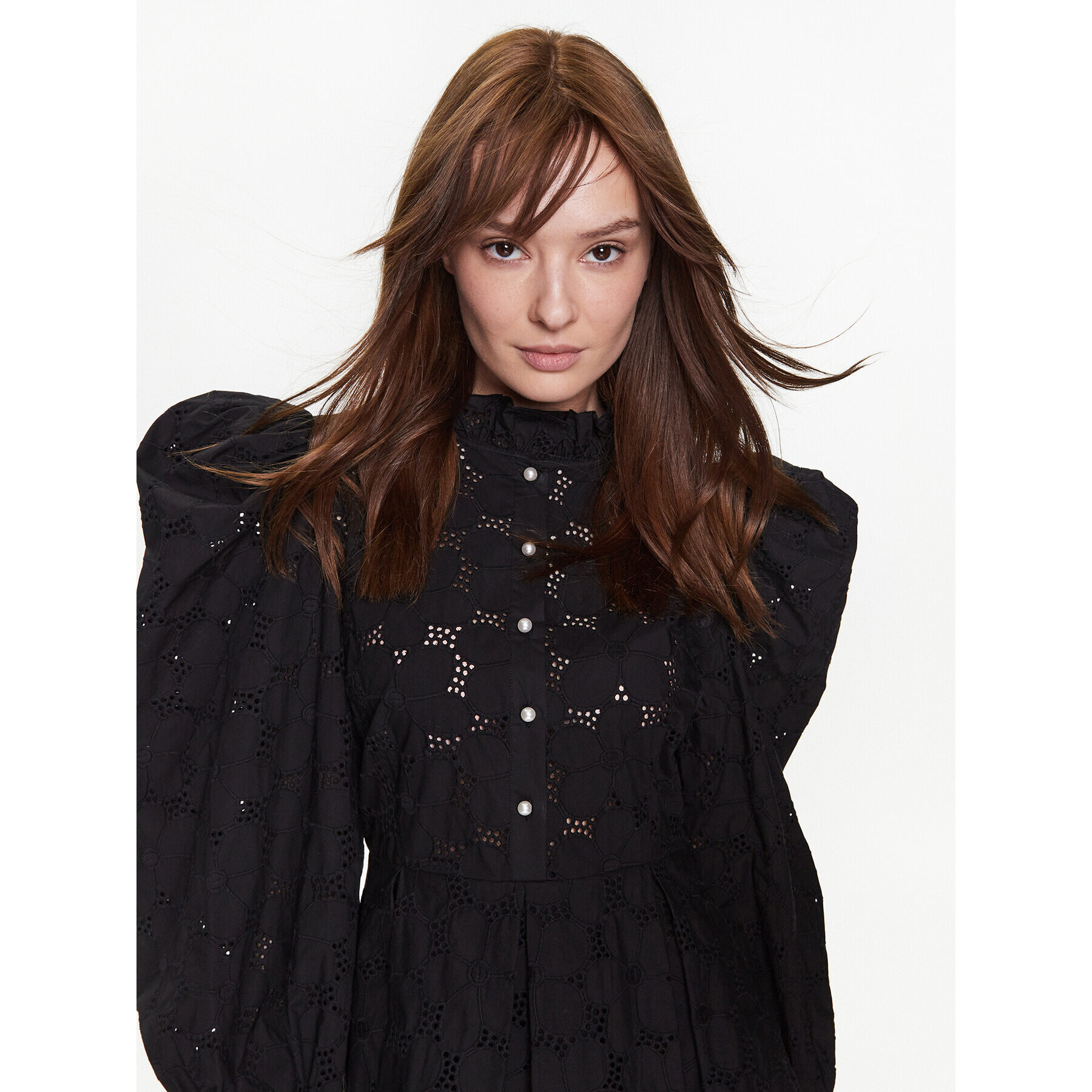 Custommade Ежедневна рокля Jennifer 999370455 Черен Regular Fit - Pepit.bg