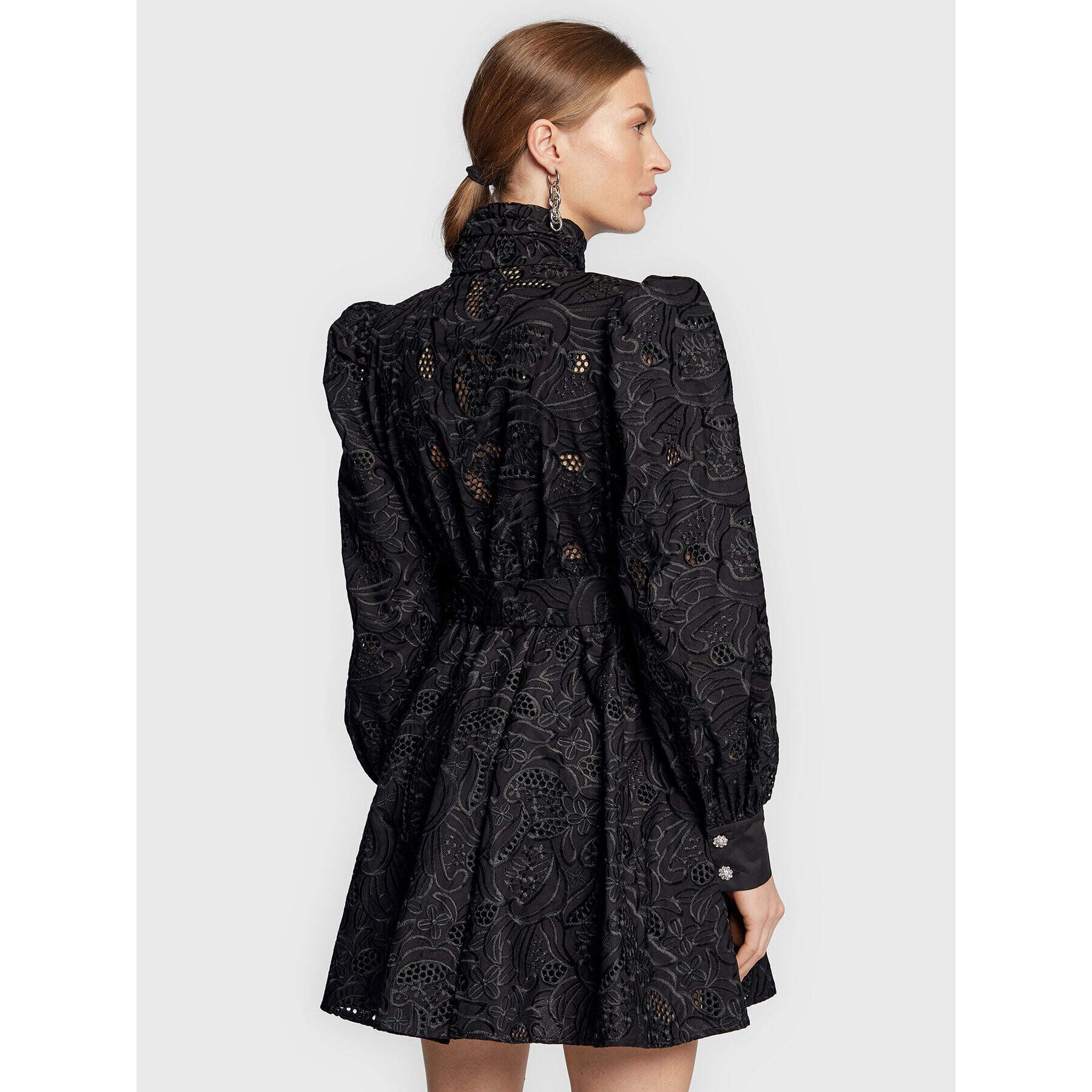 Custommade Ежедневна рокля Linnea 999370435 Черен Regular Fit - Pepit.bg