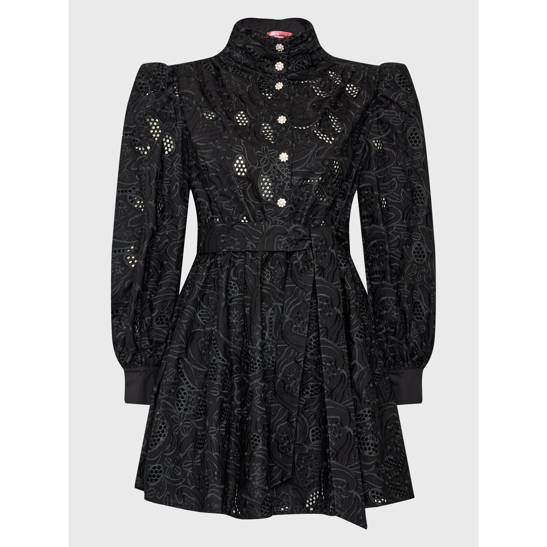 Custommade Ежедневна рокля Linnea 999370435 Черен Regular Fit - Pepit.bg
