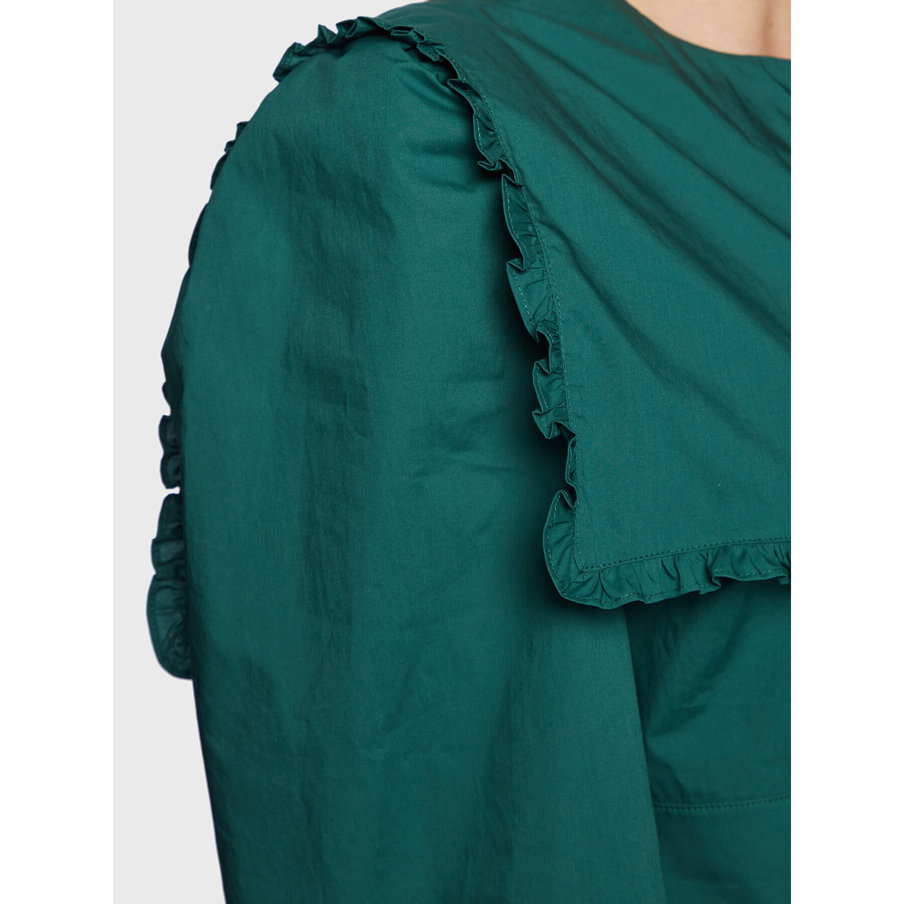 Custommade Ежедневна рокля Lora 999369446 Зелен Regular Fit - Pepit.bg