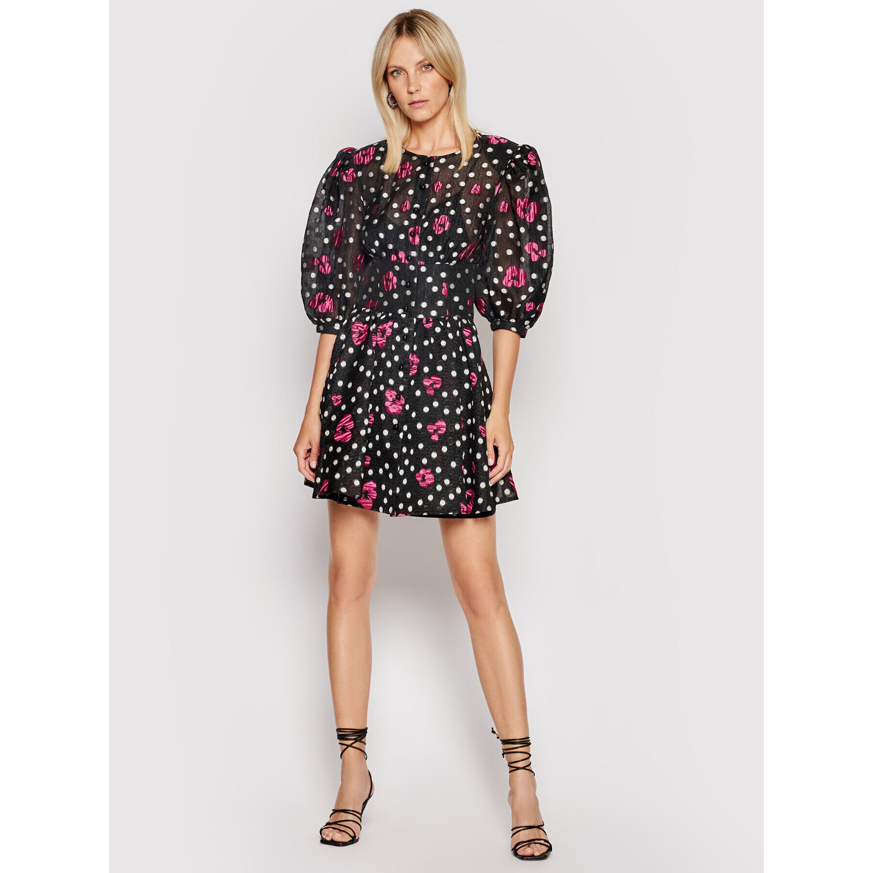 Custommade Коктейлна рокля Luina 212395414 Черен Regular Fit - Pepit.bg