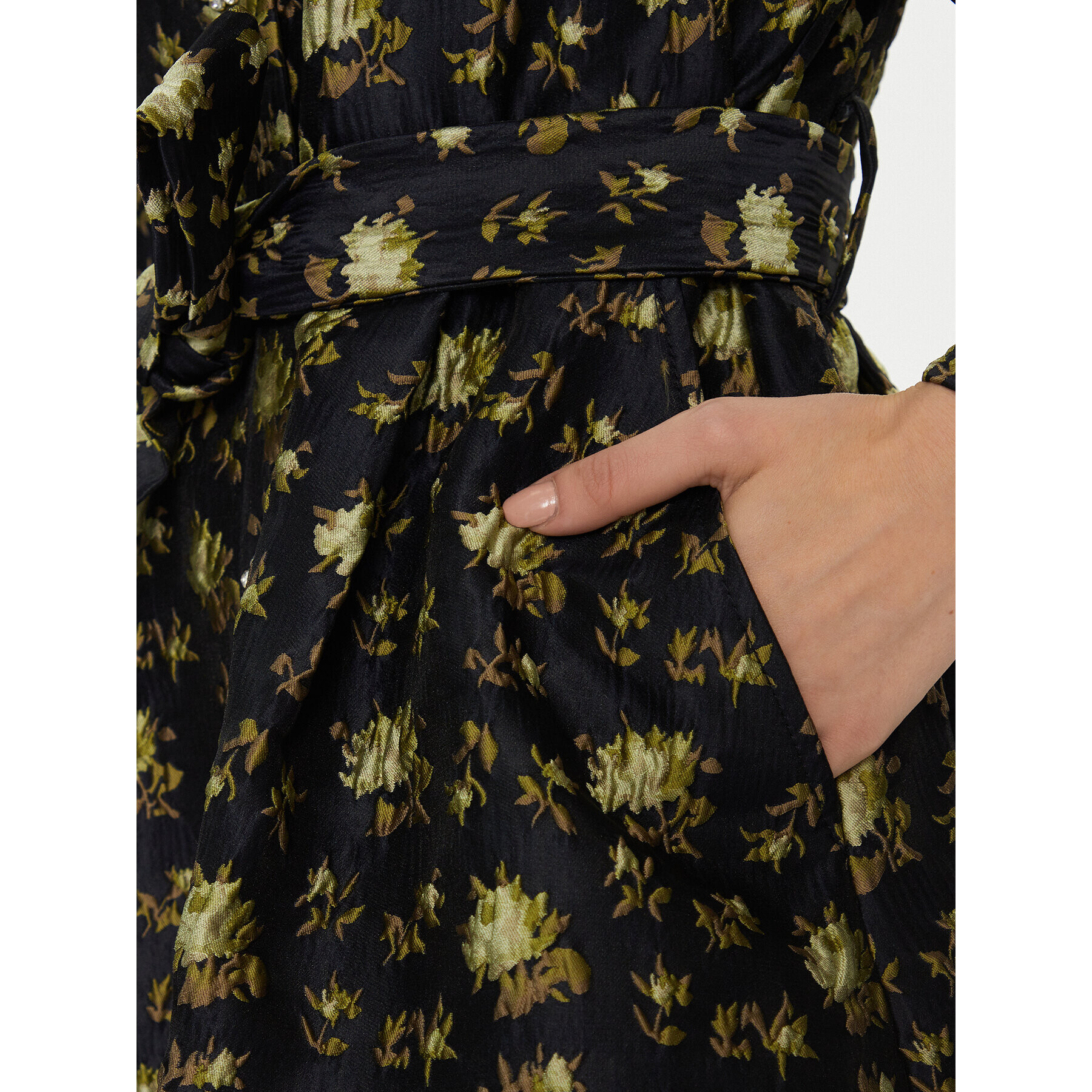 Custommade Коктейлна рокля Lynett 999442460 Черен Regular Fit - Pepit.bg