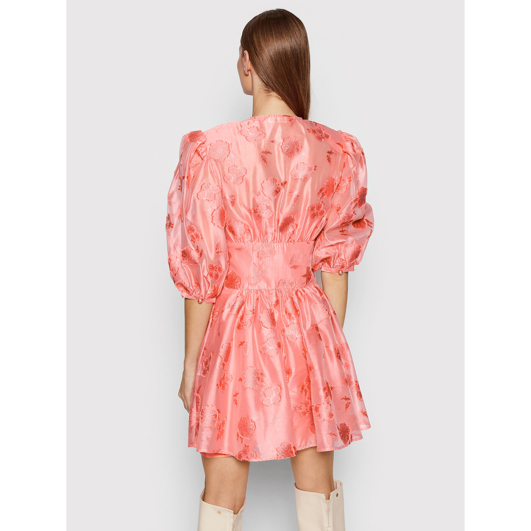 Custommade Коктейлна рокля Lulia 999323414 Розов Regular Fit - Pepit.bg