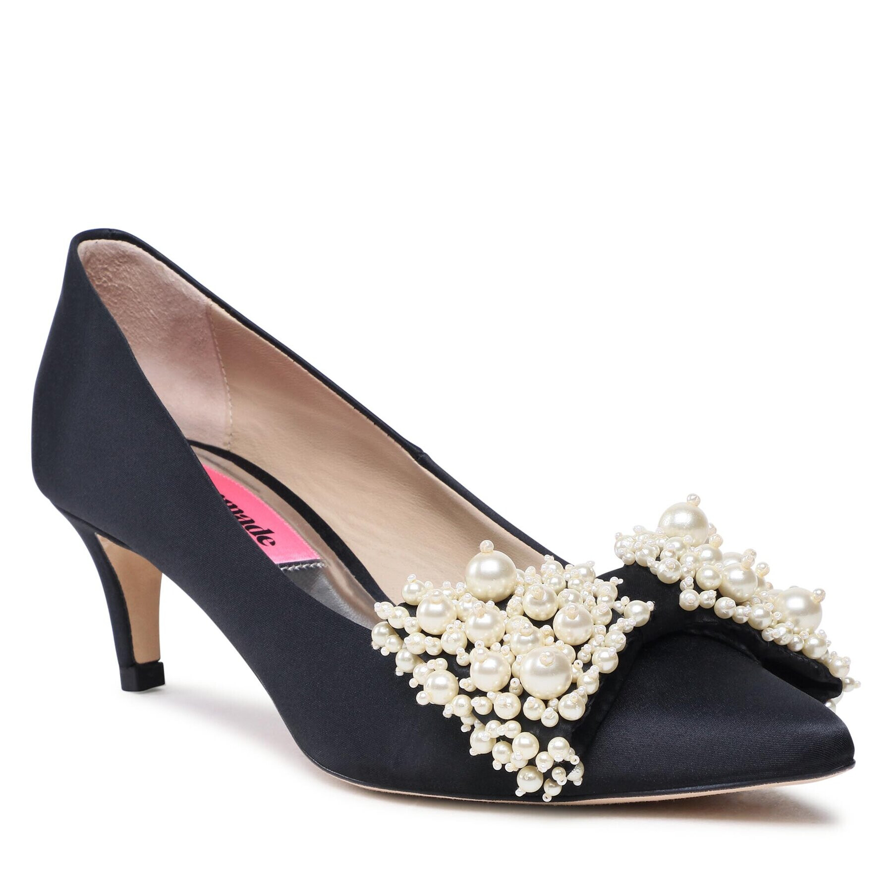 Custommade Обувки на ток Alimo Pearl 999623024 Черен - Pepit.bg