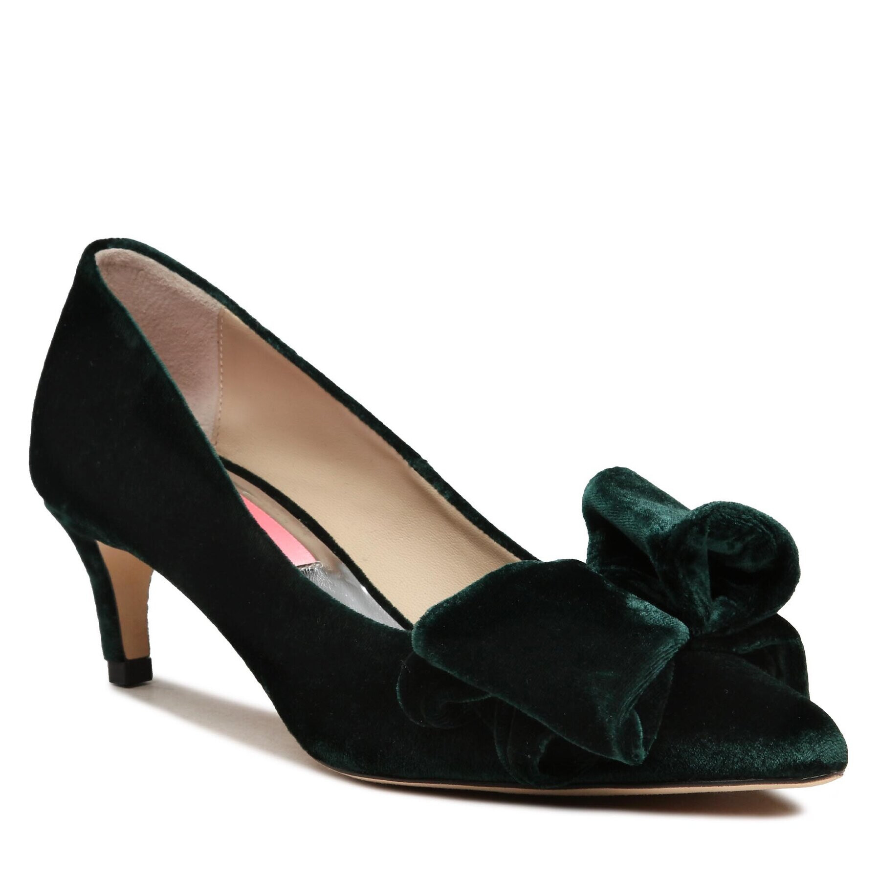 Custommade Обувки на ток Alimo Velvet 998620024 Зелен - Pepit.bg