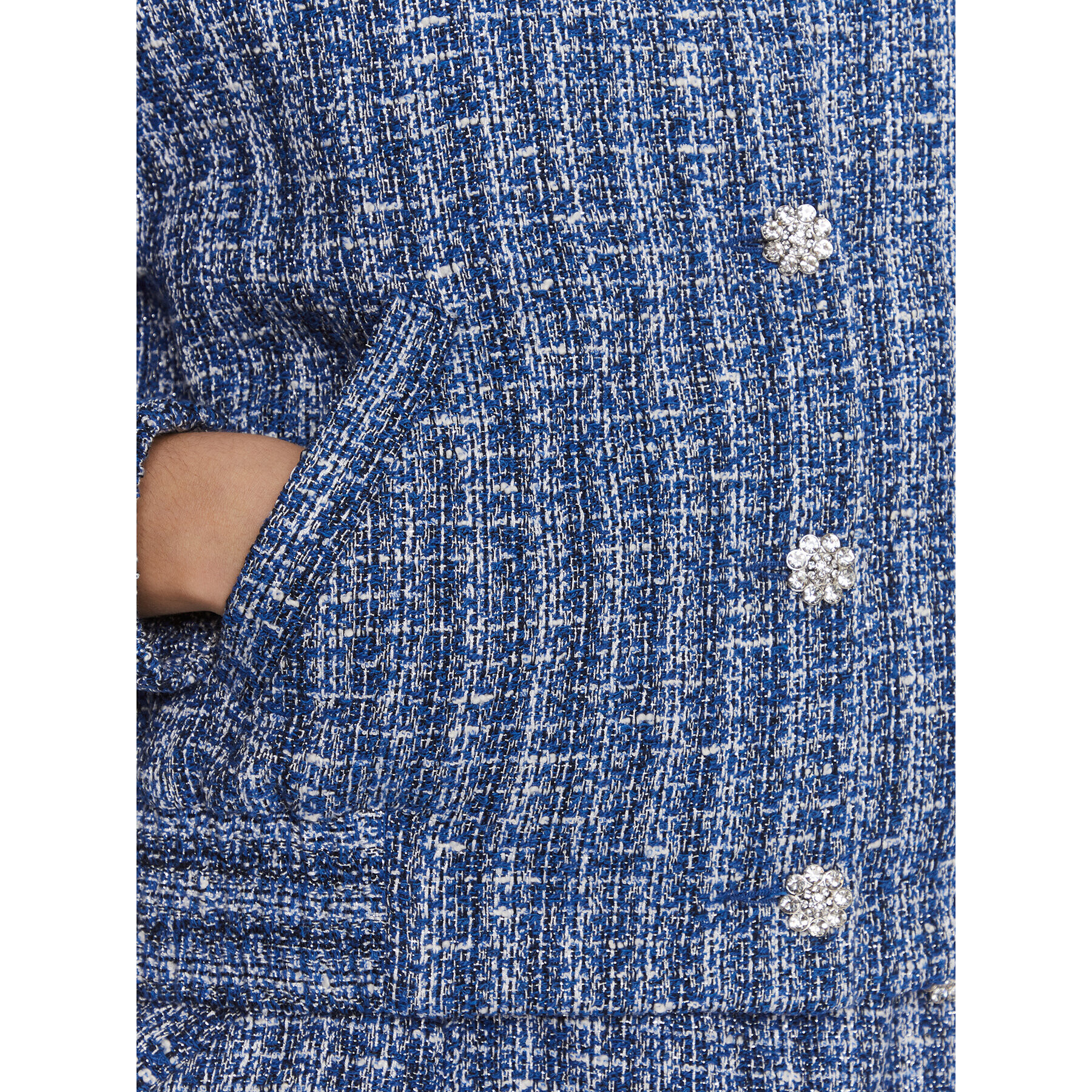 Custommade Преходно яке Frances 999830881 Син Relaxed Fit - Pepit.bg