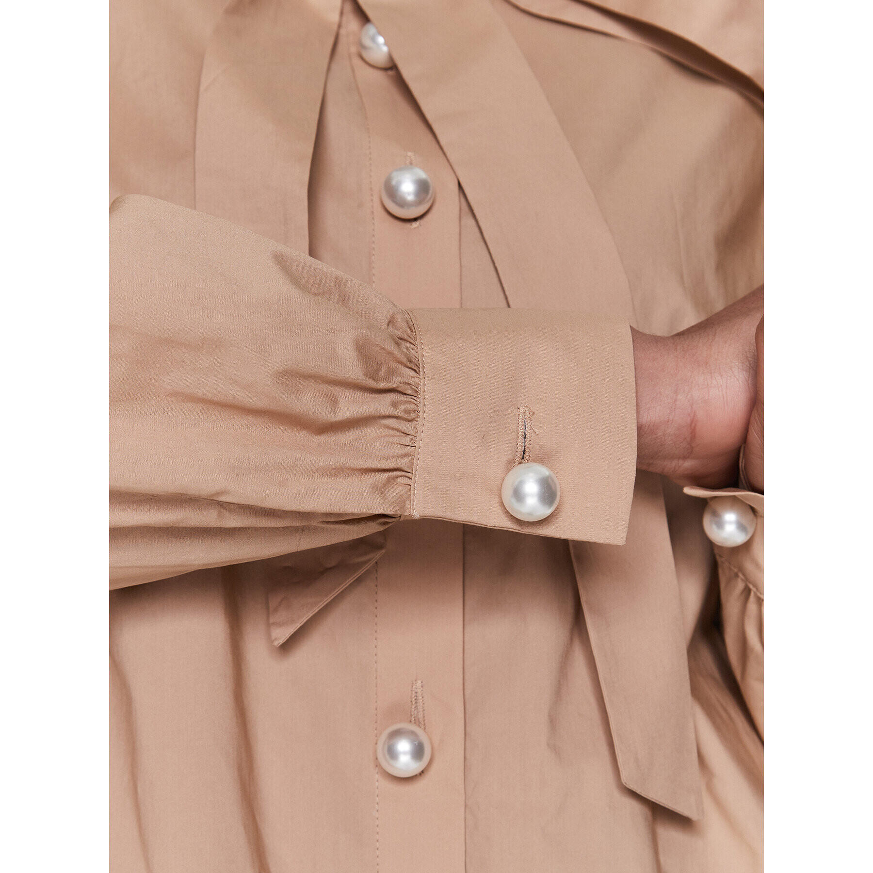 Custommade Риза Denja 999369279 Бежов Regular Fit - Pepit.bg