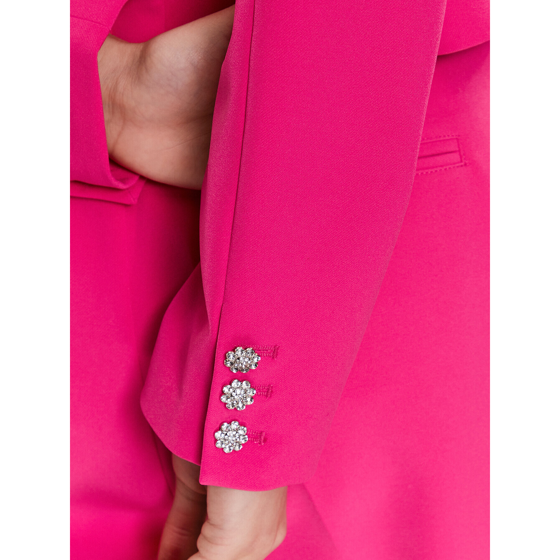 Custommade Сако Fleur 999425864 Розов Regular Fit - Pepit.bg