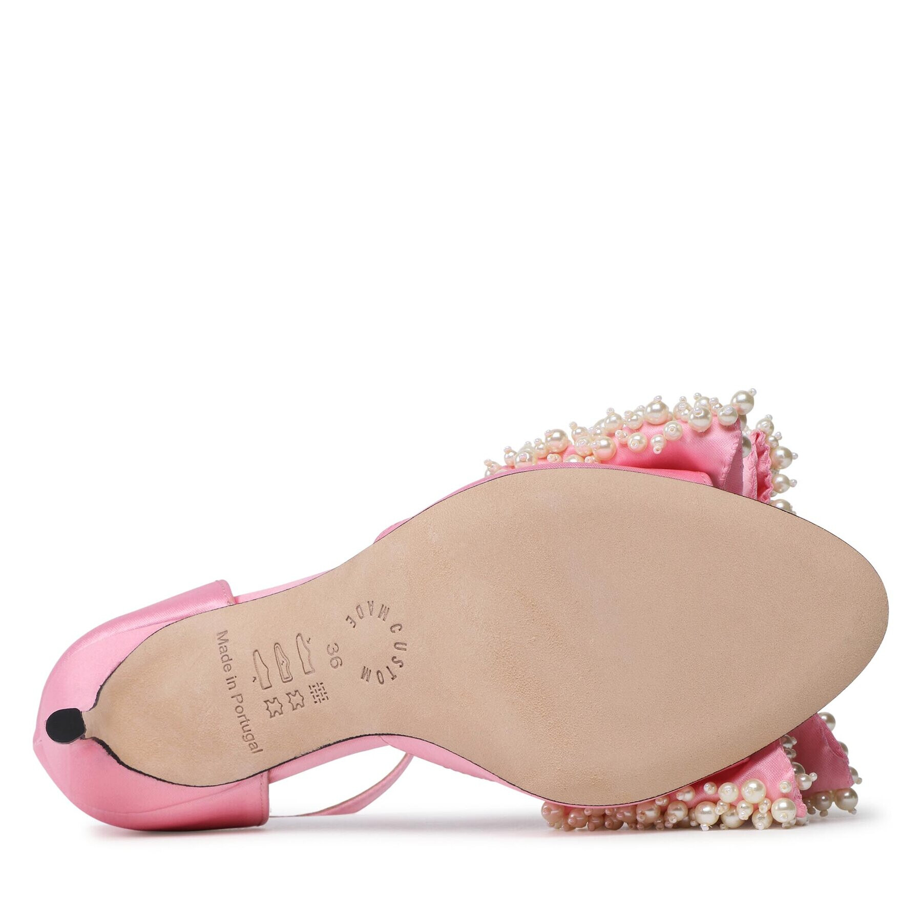 Custommade Сандали Marita Pearl 998623031 Розов - Pepit.bg