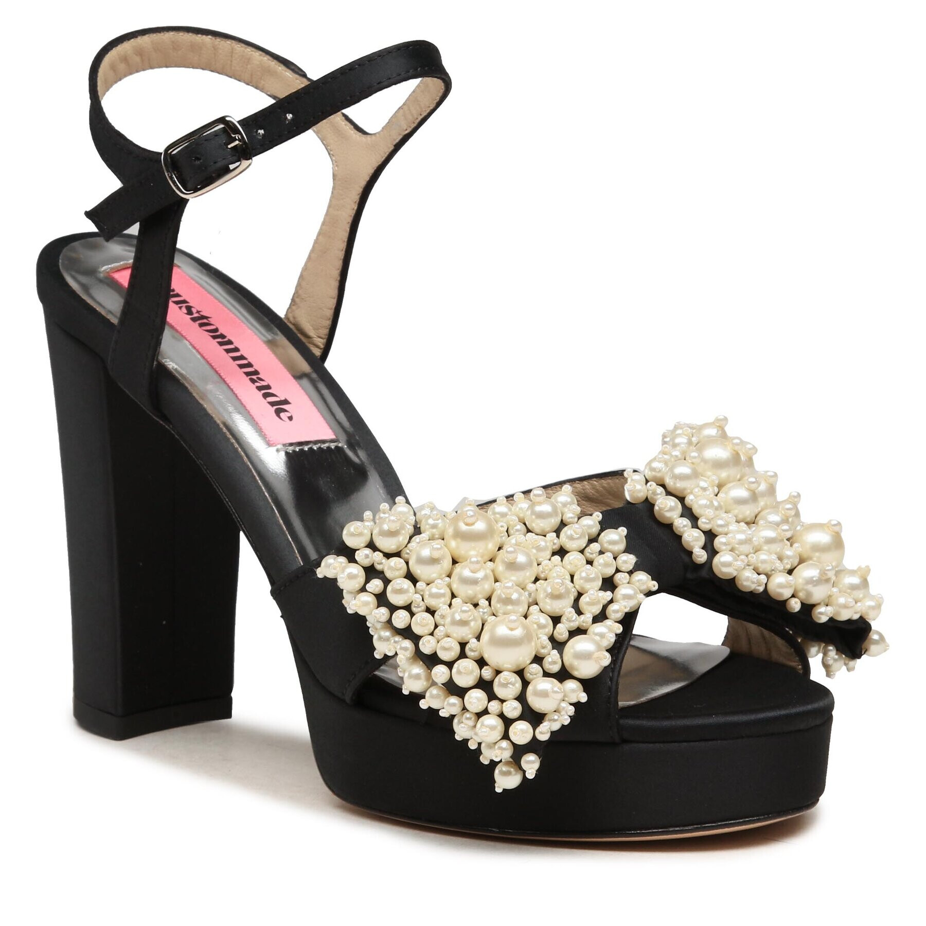 Custommade Сандали Melody Pearl 999623045 Черен - Pepit.bg