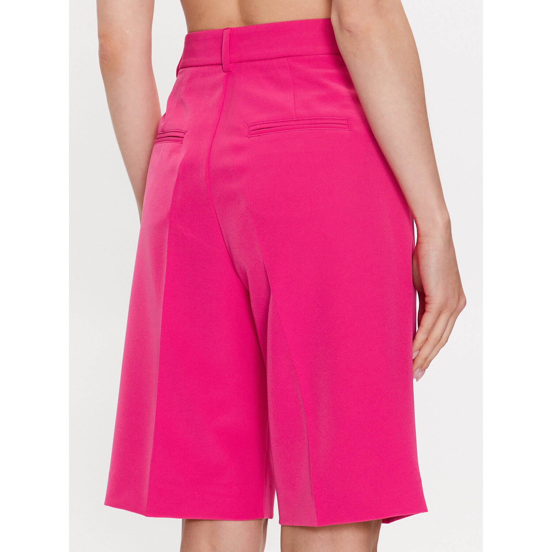 Custommade Шорти от плат Nilda 999425716 Розов Regular Fit - Pepit.bg