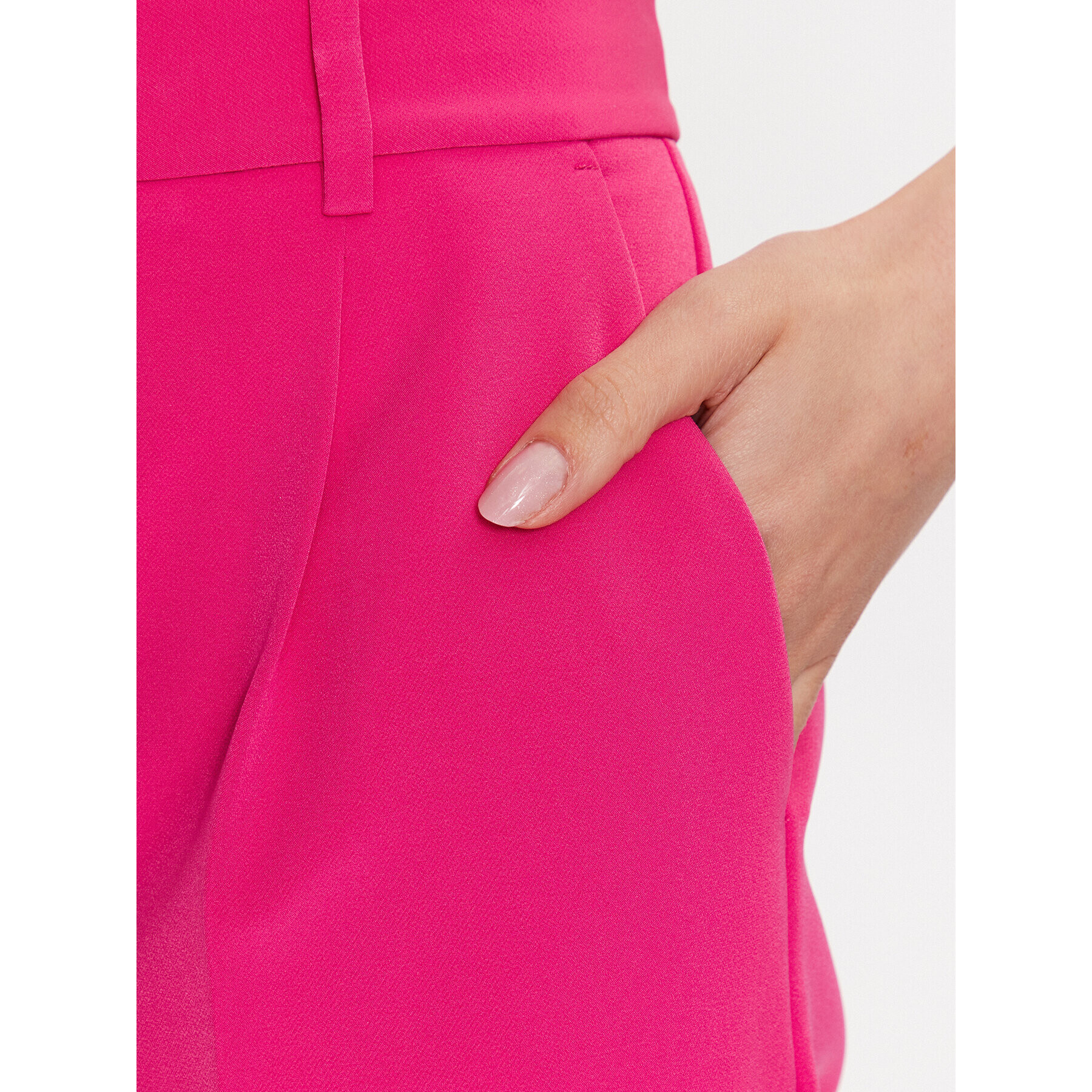 Custommade Шорти от плат Nilda 999425716 Розов Regular Fit - Pepit.bg